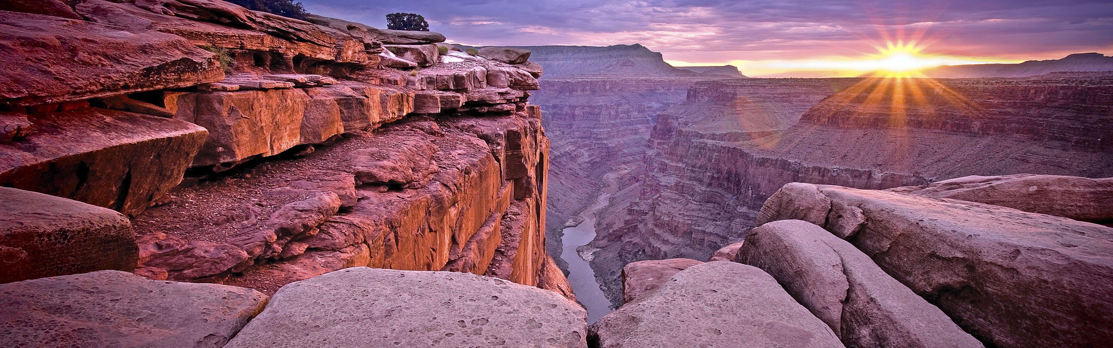 3840x1200 Wallpaper Grand Canyon National Park, Arizona, USA