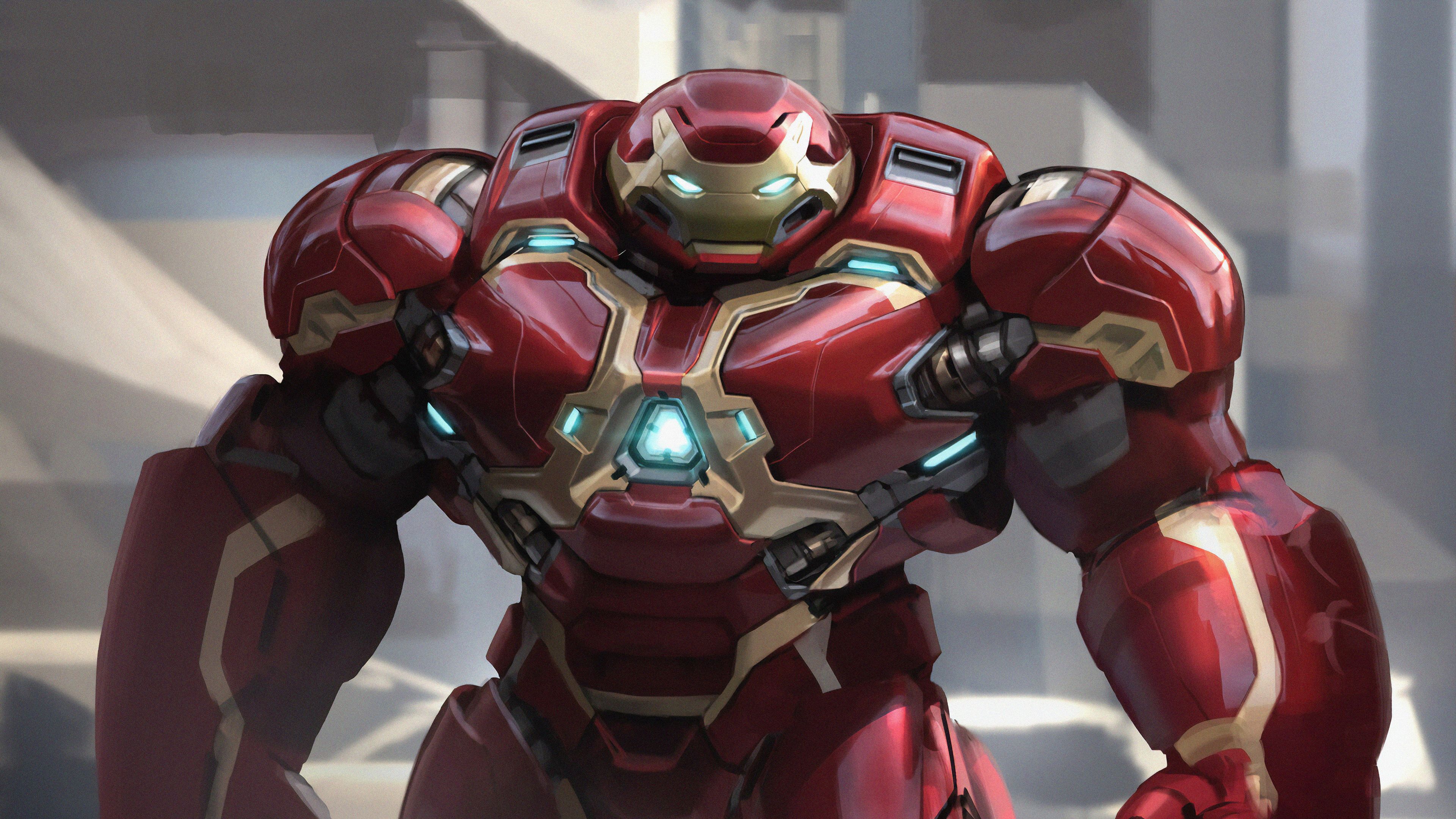 3840x2160 Hulkbuster Wallpaper