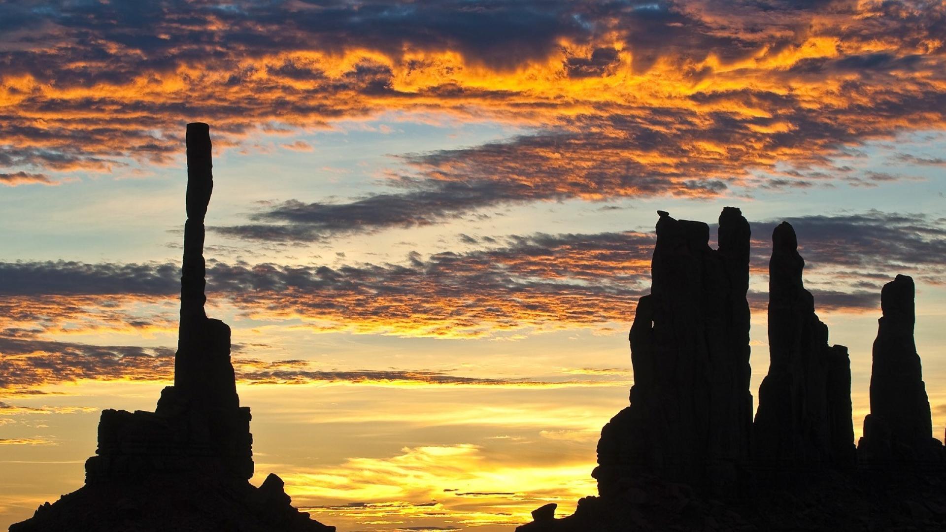 1920x1080 Arizona Sunrise Wallpaper