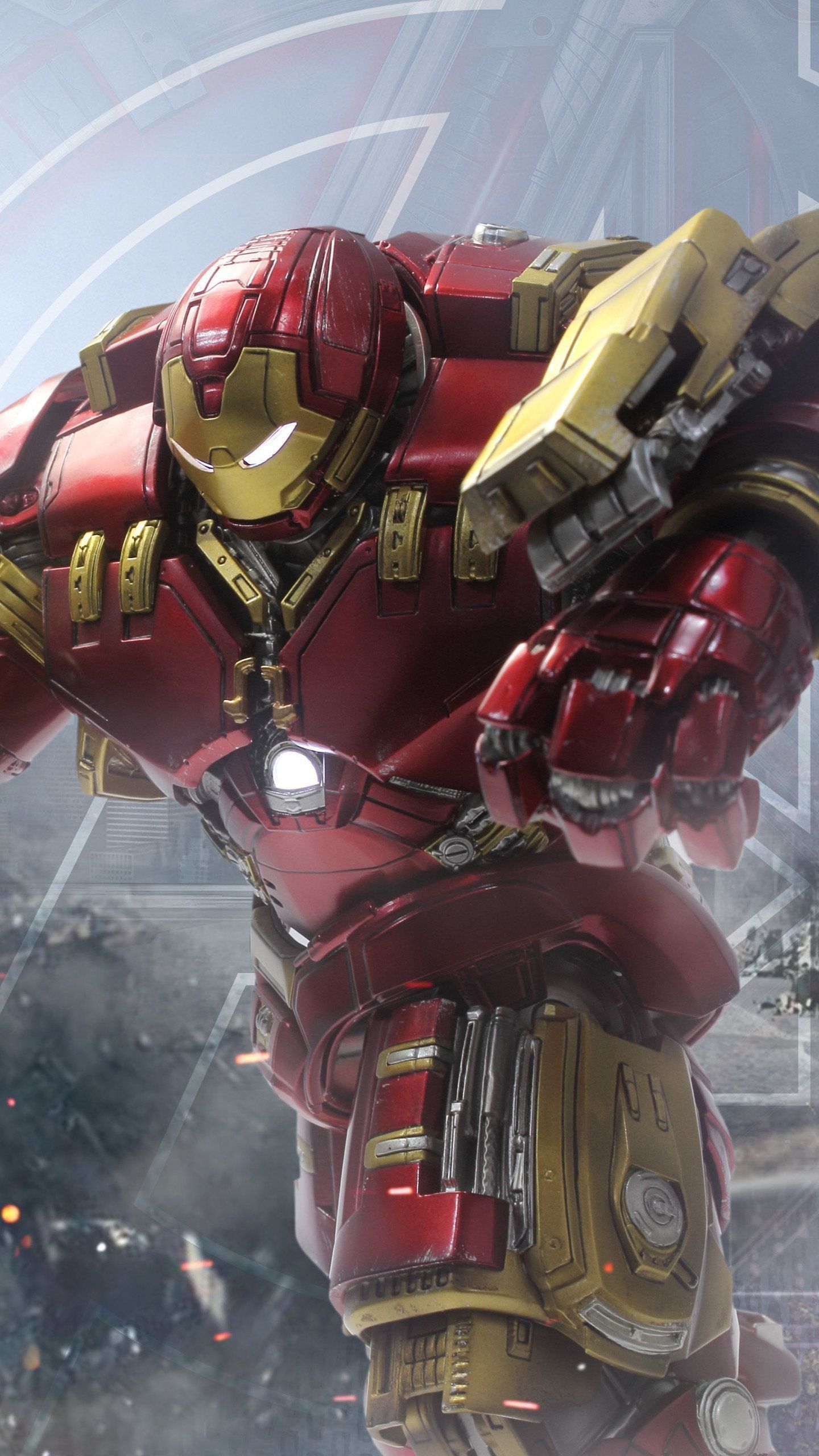 1440x2560 Hulkbuster marvel comic Wallpaper