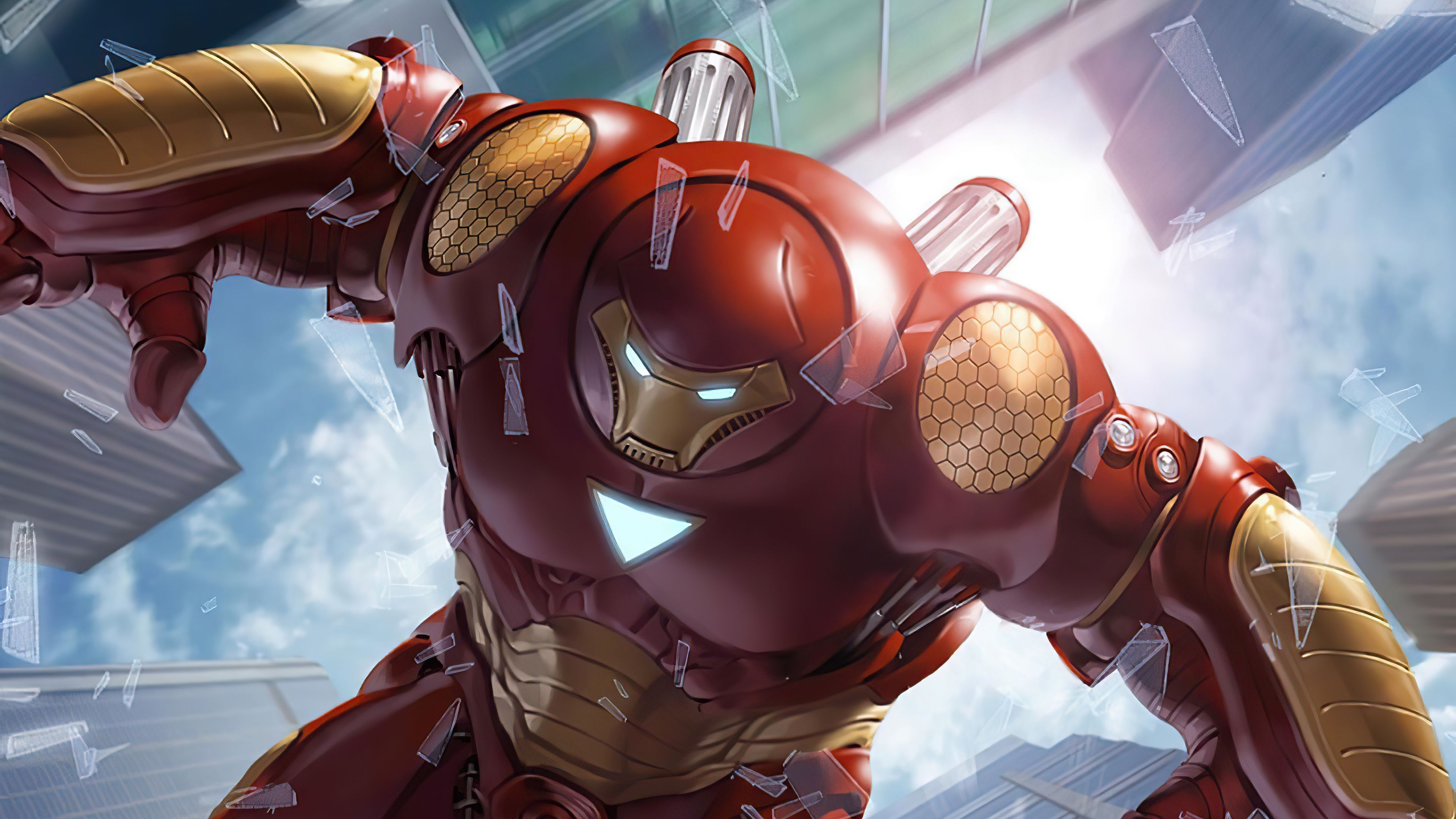 3840x2160 HD desktop wallpaper: Iron Man, Comics