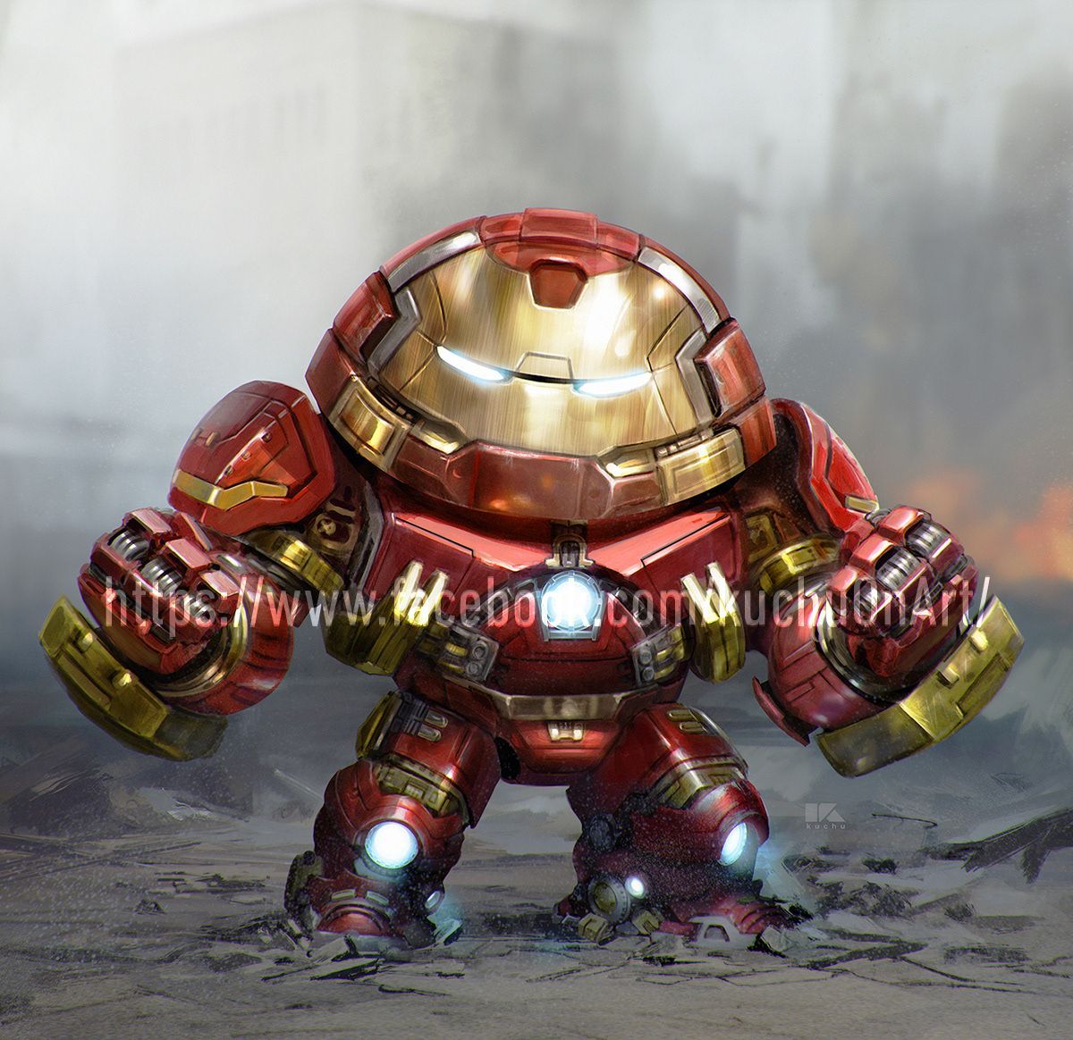 1200x1164 HulkBuster - Behance