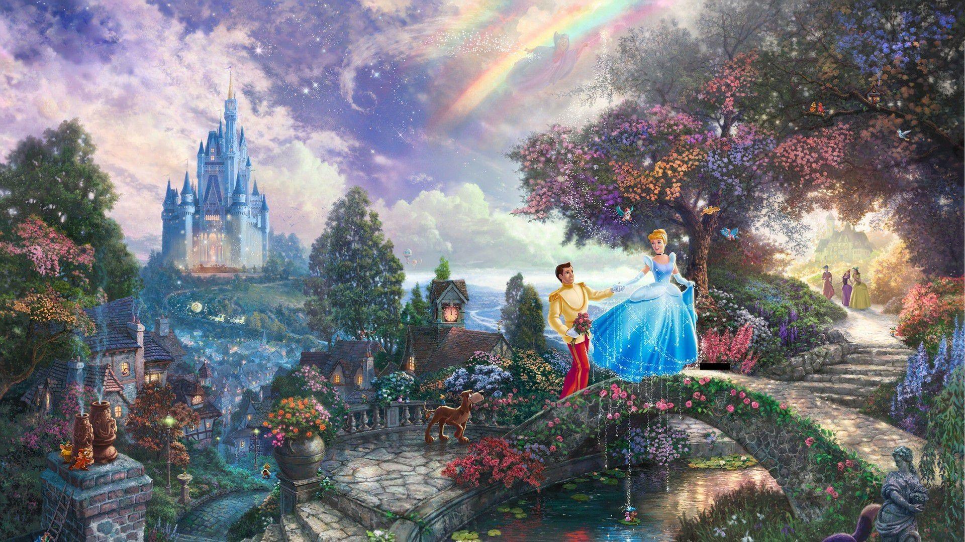 1920x1080 Disney Cinderella hình nền