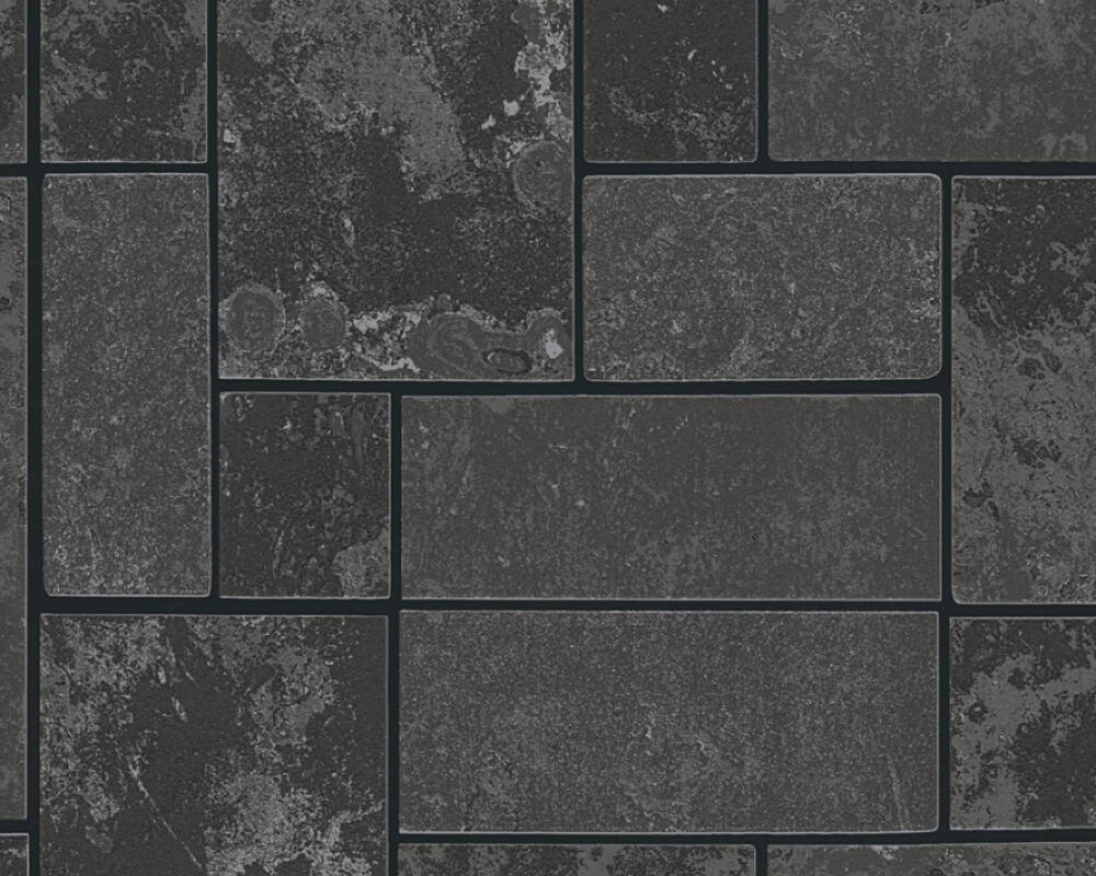 1000x800 A.S. Création Wallpaper «Tile, Black
