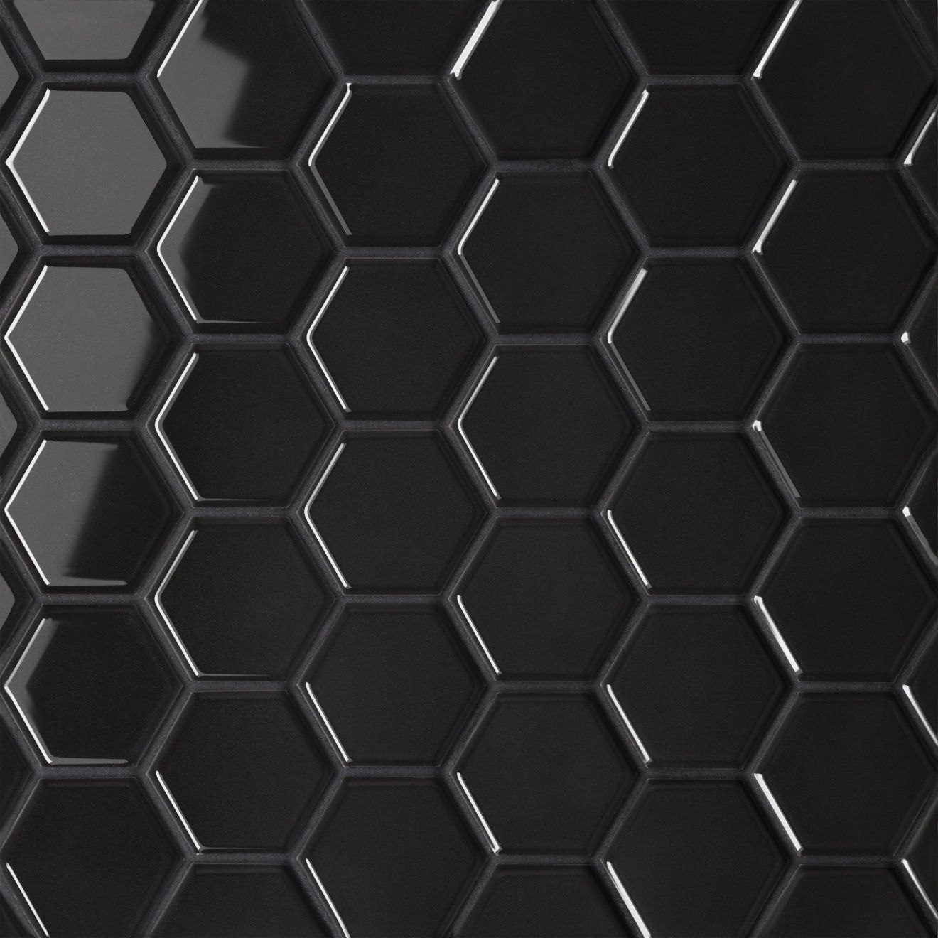 1320x1320 Hexagon Glossy Porcelain Mosaic Tile