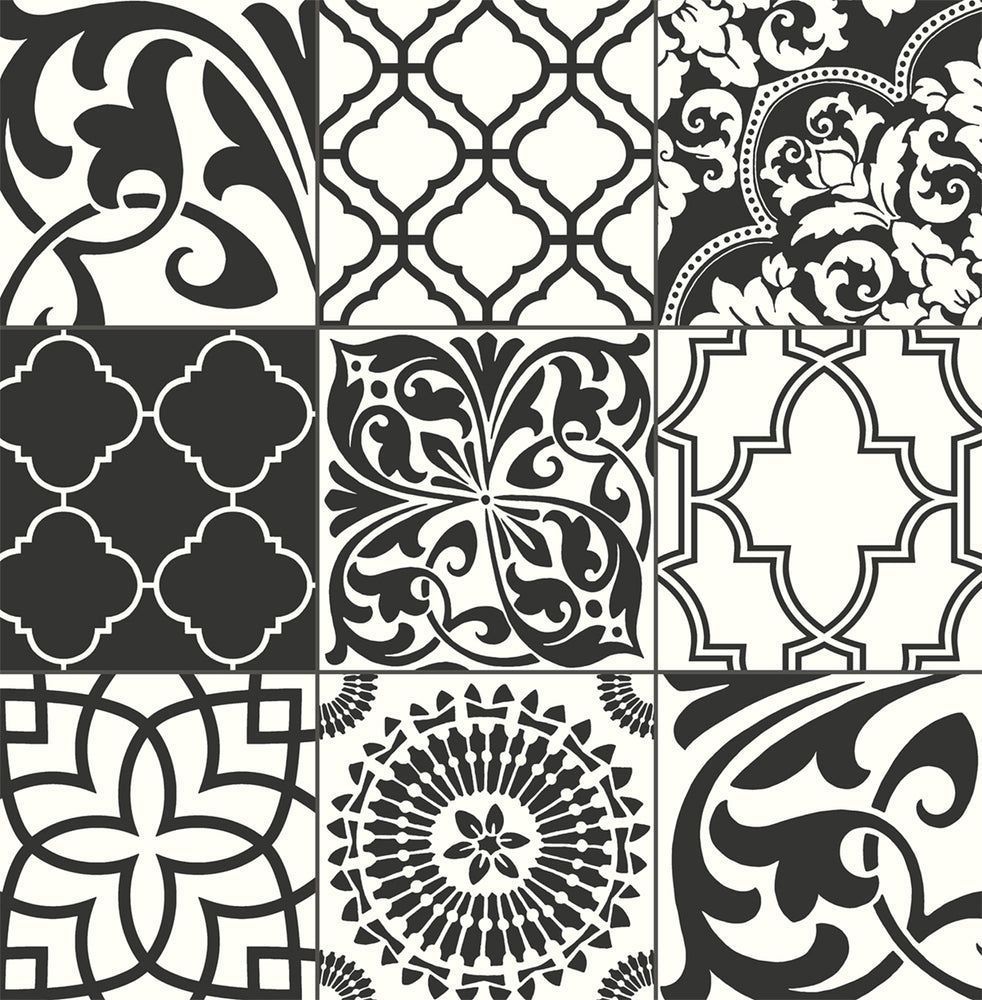 982x1000 NextWall Graphic Tile Peel and Stick Wallpaper