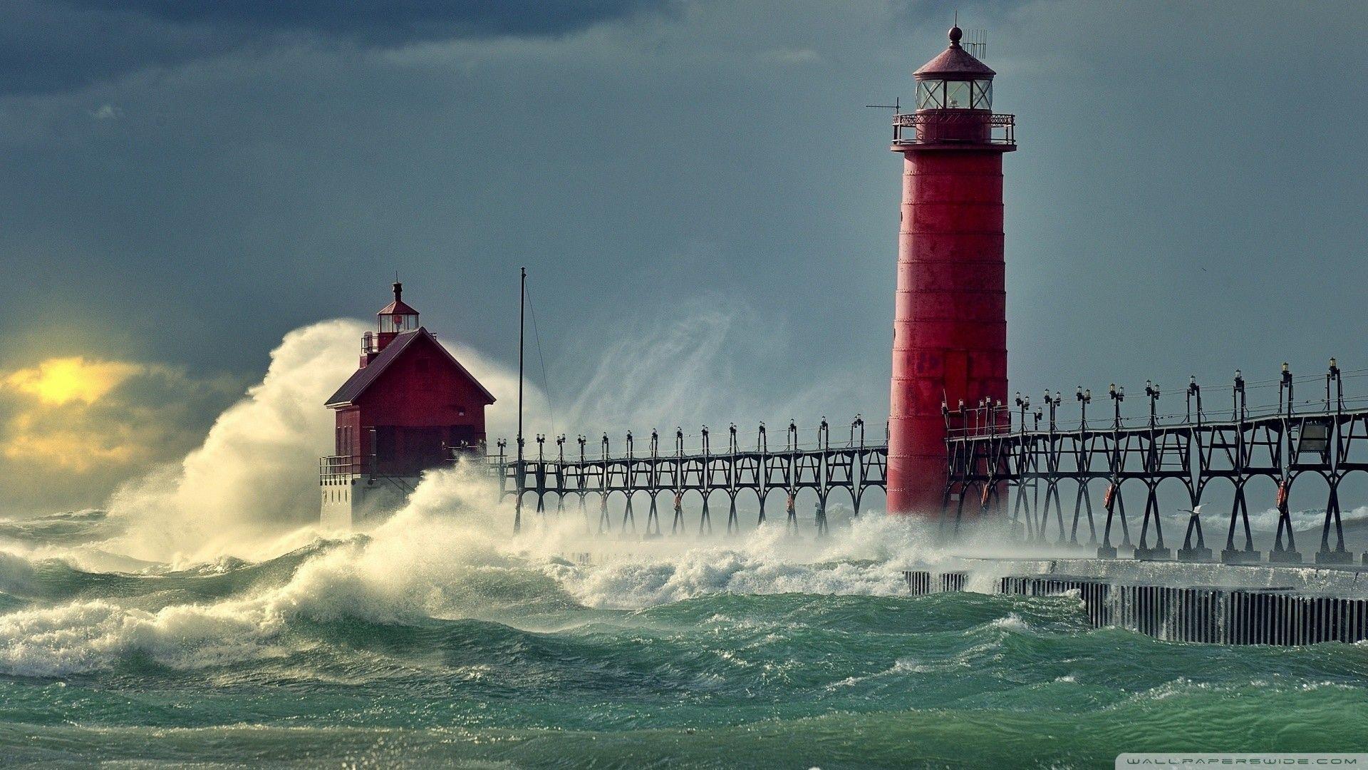 1920x1080 Lighthouse Desktop Wallpaper background picture
