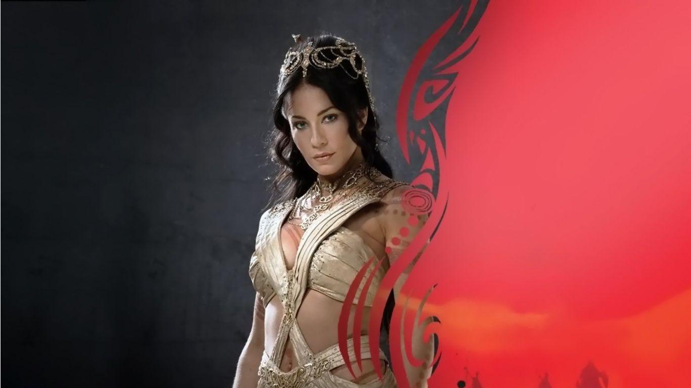 1366x768 Lynn Collins Wallpaper