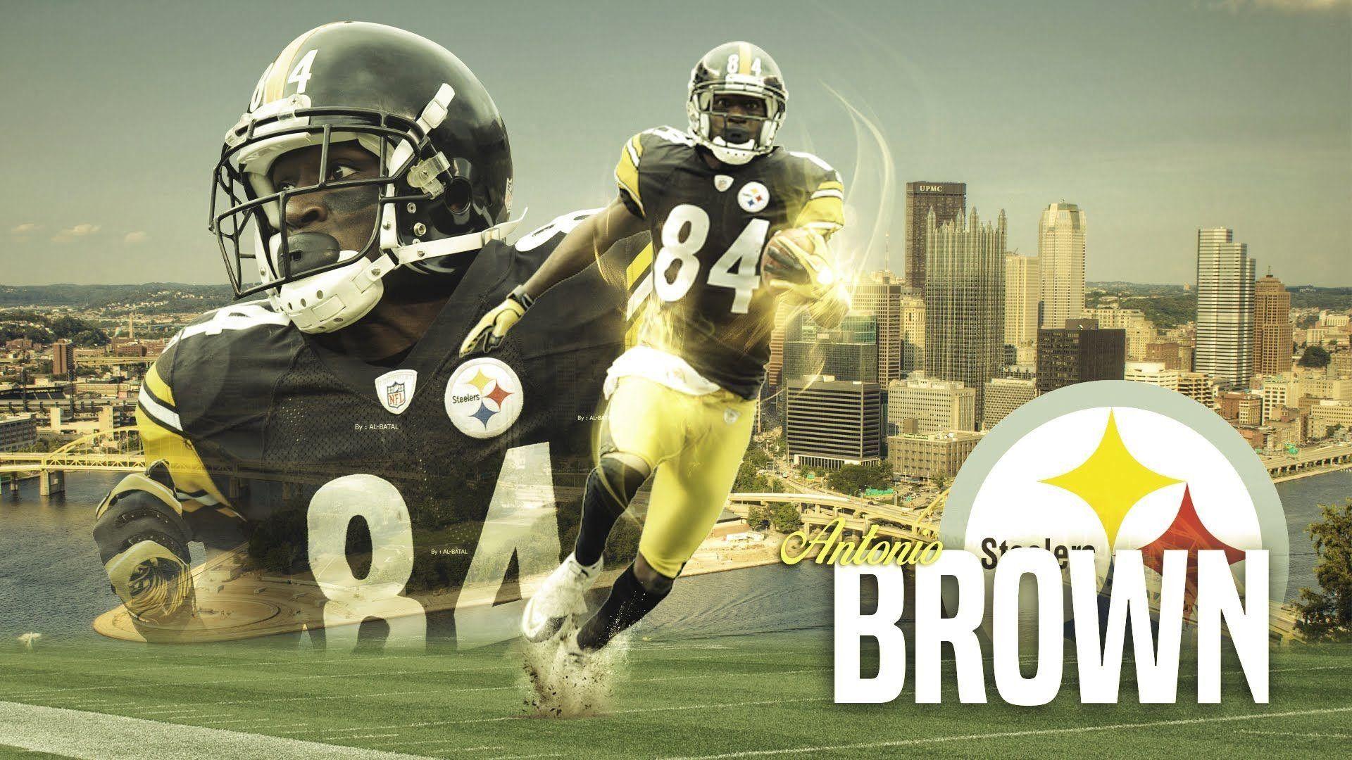 Download Antonio Brown NFL Players Wallpaper  Wallpaperscom