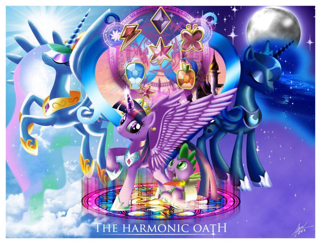 1026x779 Harmonic Oath My Little Pony HD Wallpaper for Desktop