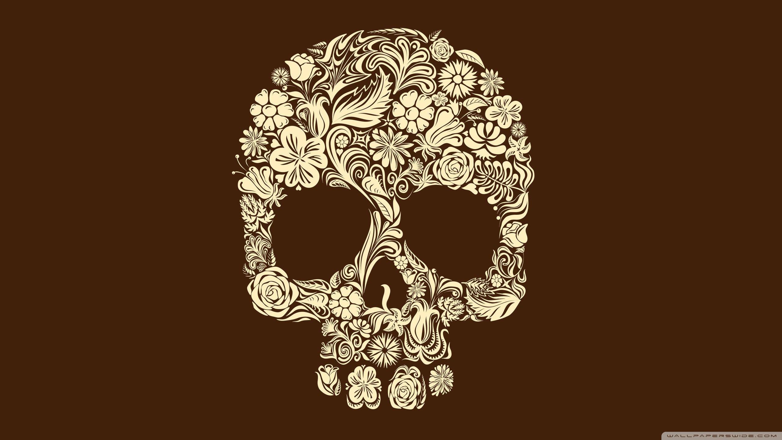 2560x1440 Skull Art ❤ 4K HD Desktop Wallpaper for 4K Ultra HD TV