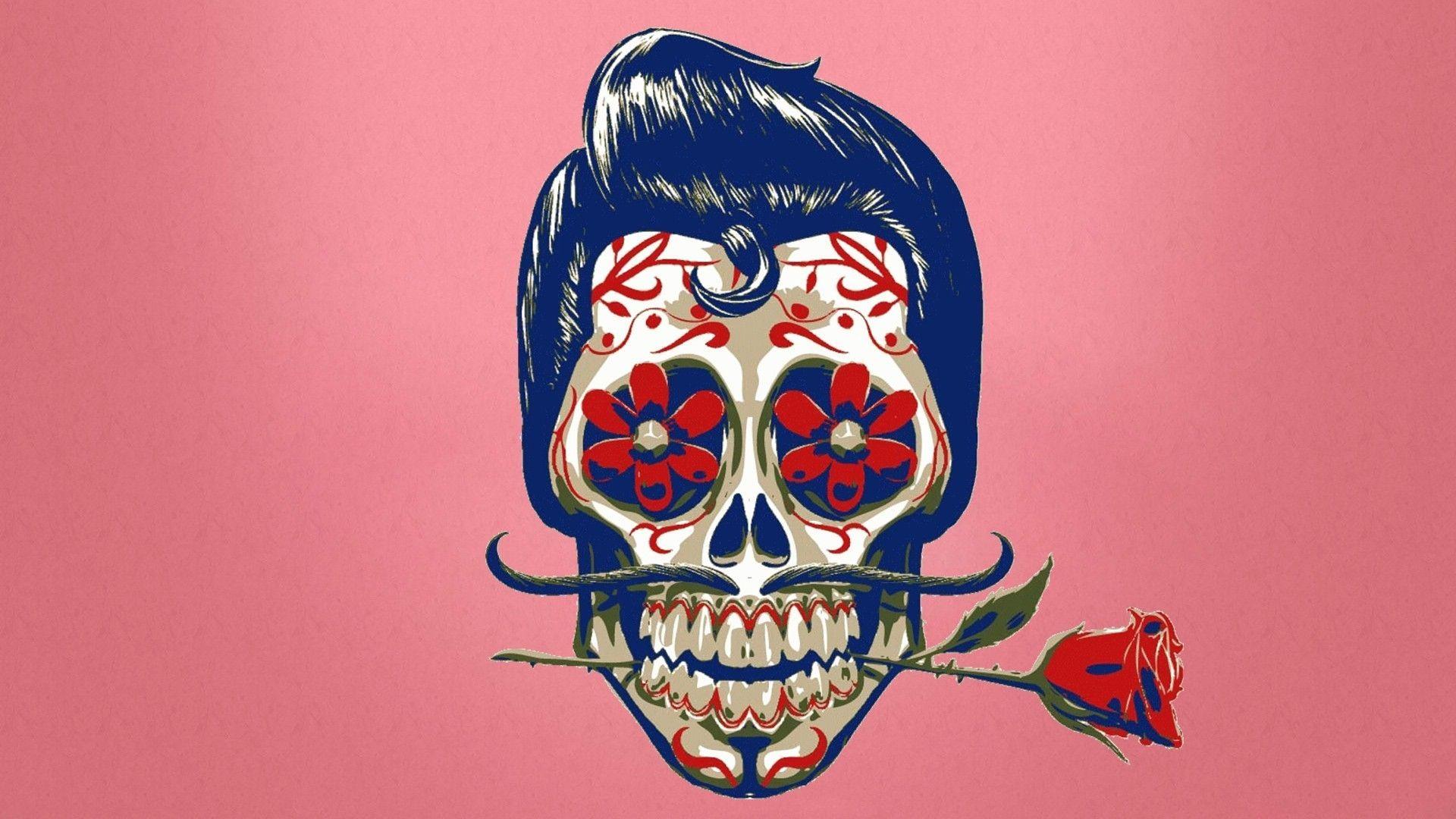1920x1080 Skull Art Wallpaper