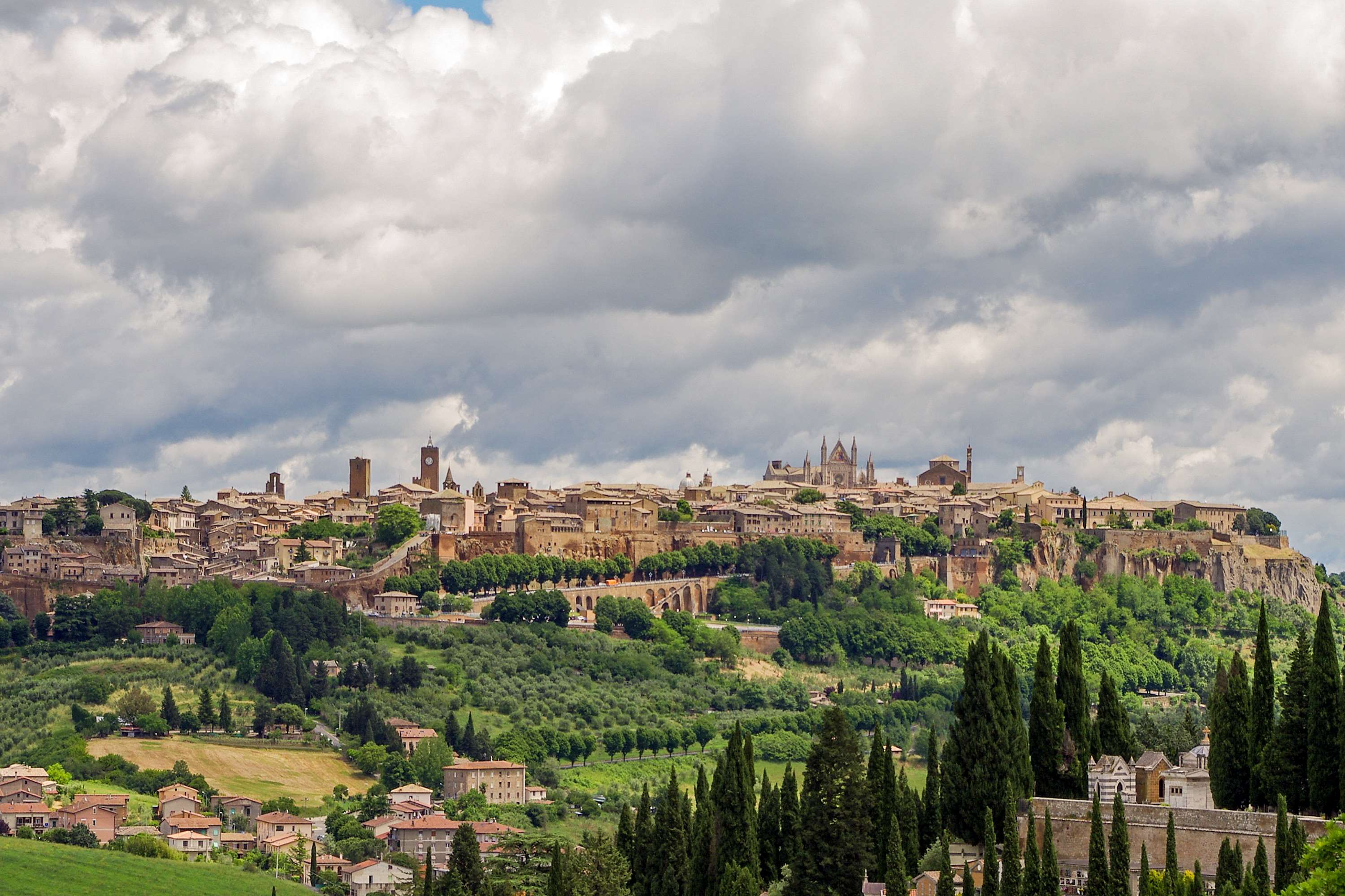 3000x2000 city, italy, landscape, medieval town, middle ages