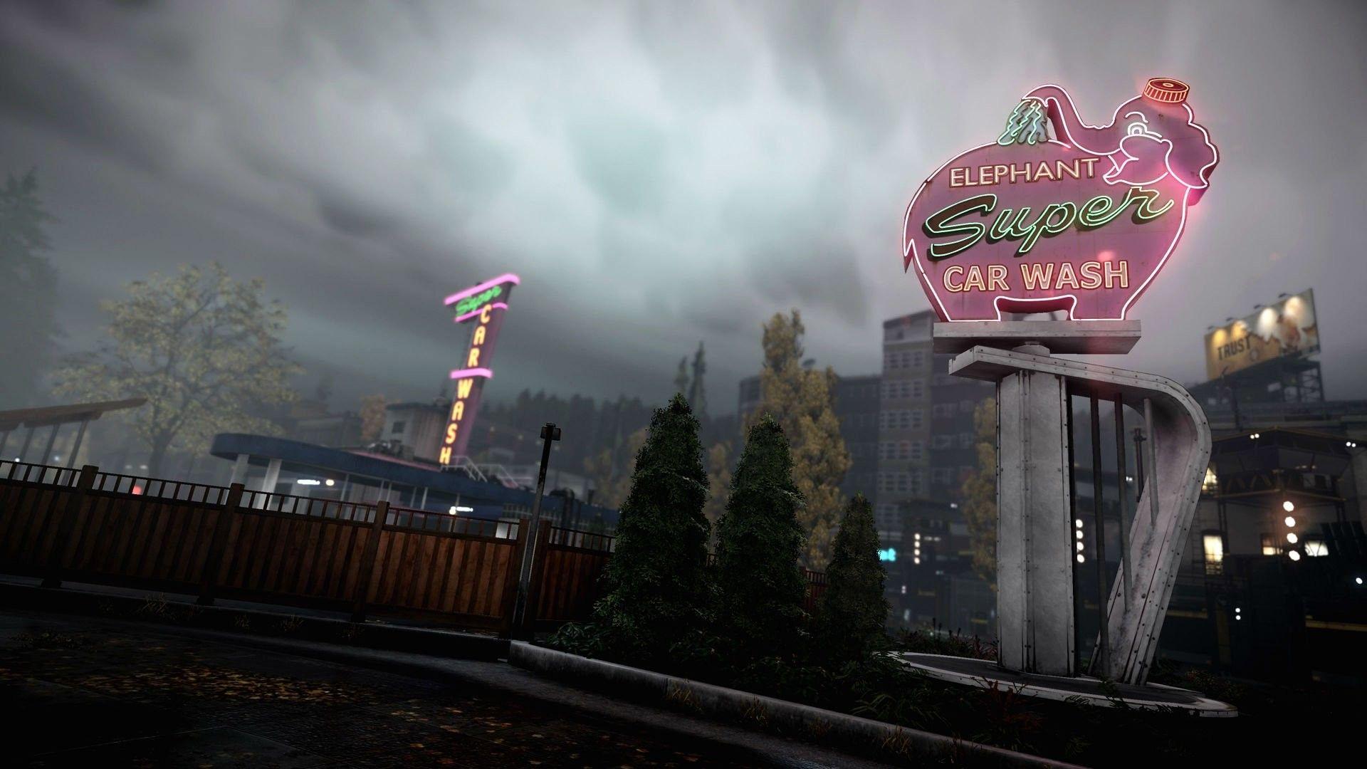 1920x1080 Seattle Rain Wallpaper