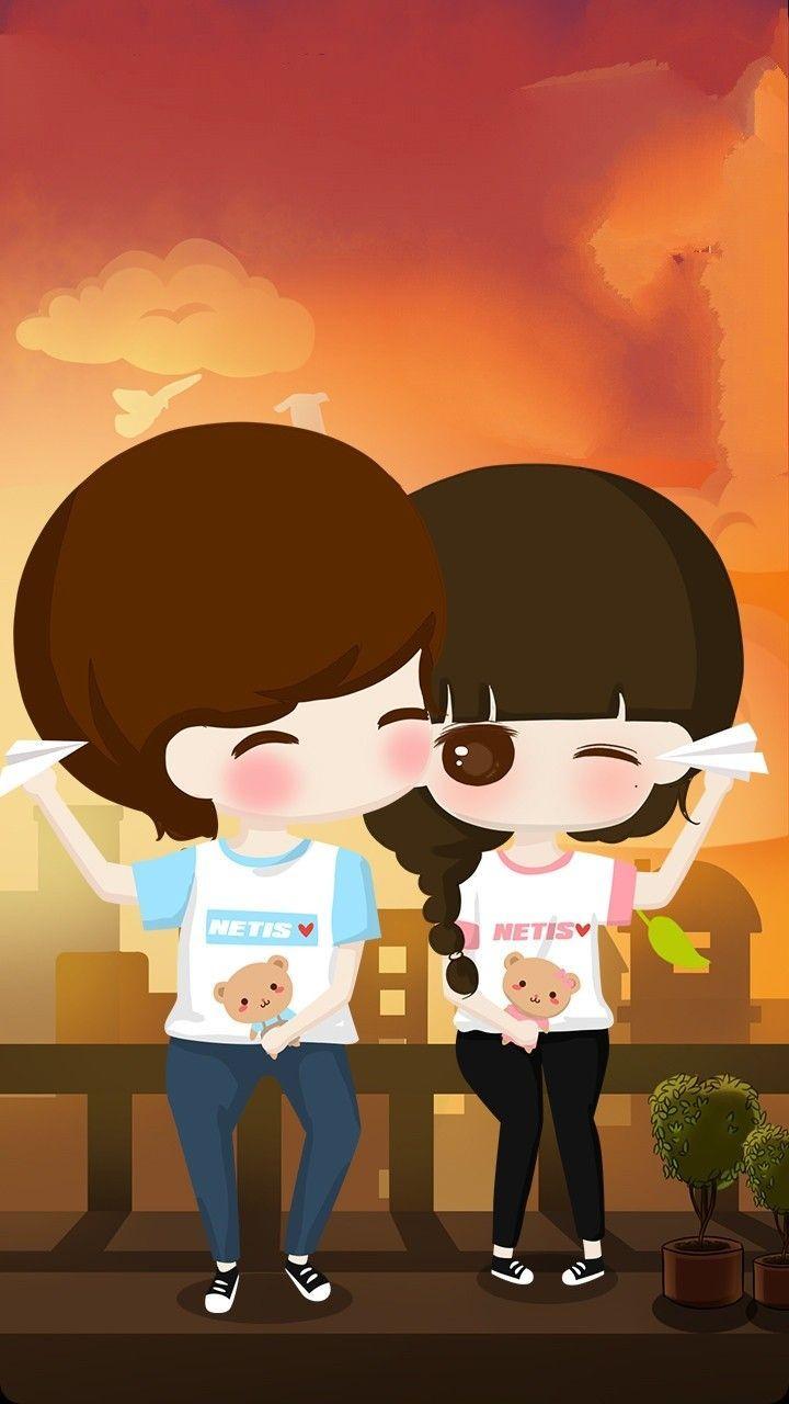 720x1280 ann KC trên Ilustración Dễ thương vào năm 2019. Phim hoạt hình tình yêu