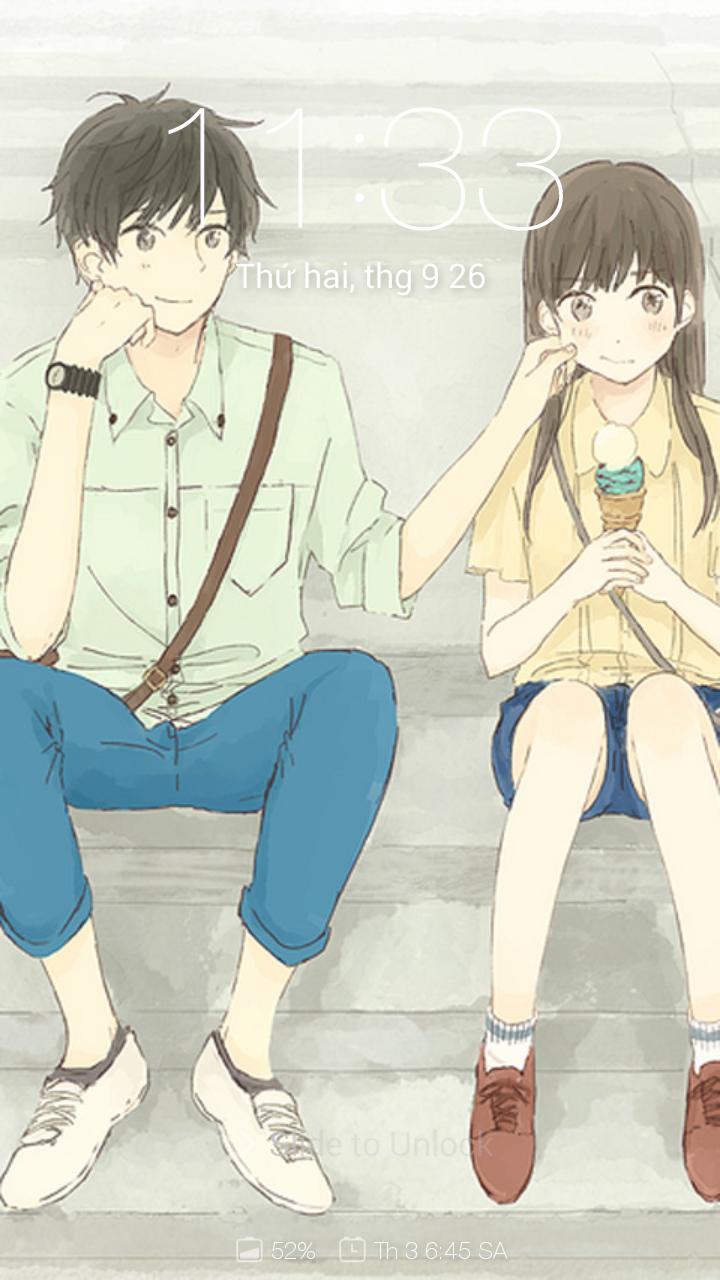 Cute Anime Couple Hd Wallpapers For Mobile