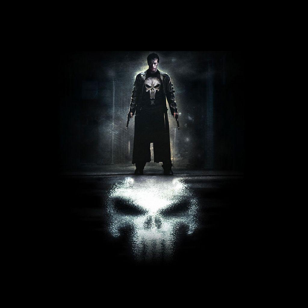 1024x1024 The Punisher iPad Wallpaper Free Download