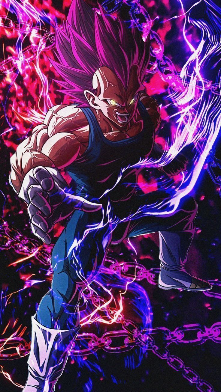 736x1308 Anime Vegeta Ultra Ego Wallpaper