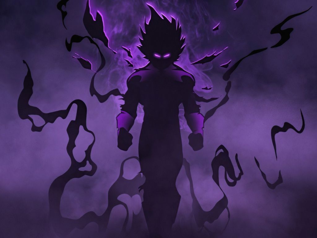 1024x768 Wallpaper ultra ego vegeta, dragon ball
