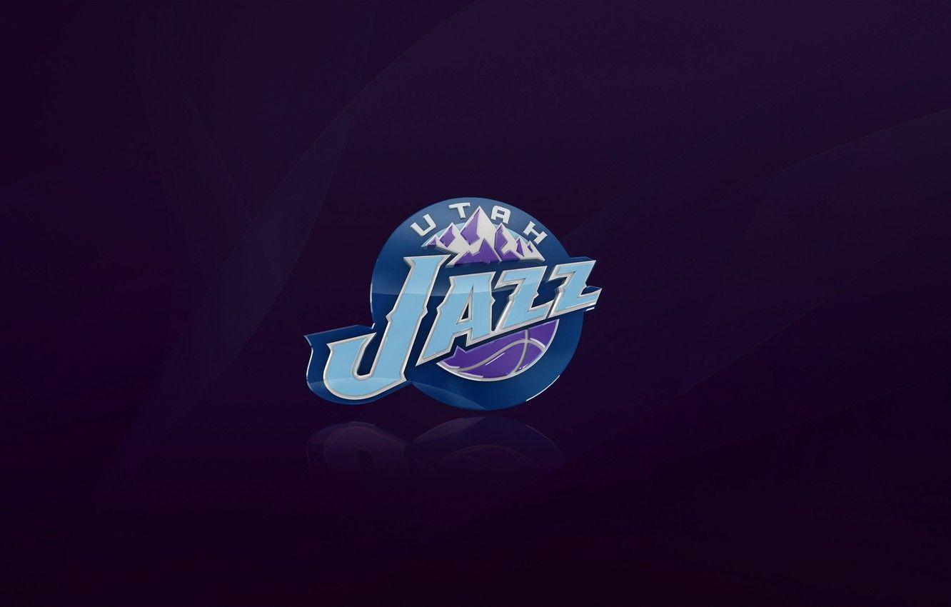 1332x850 Wallpaper Basketball, Background, Utah, Logo, Purple, NBA