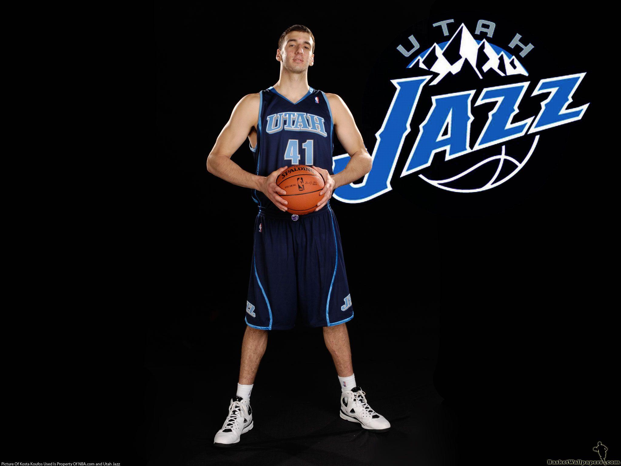 2048x1536 Kosta Koufos Utah Jazz Wallpaper. Basketball Wallpaper at