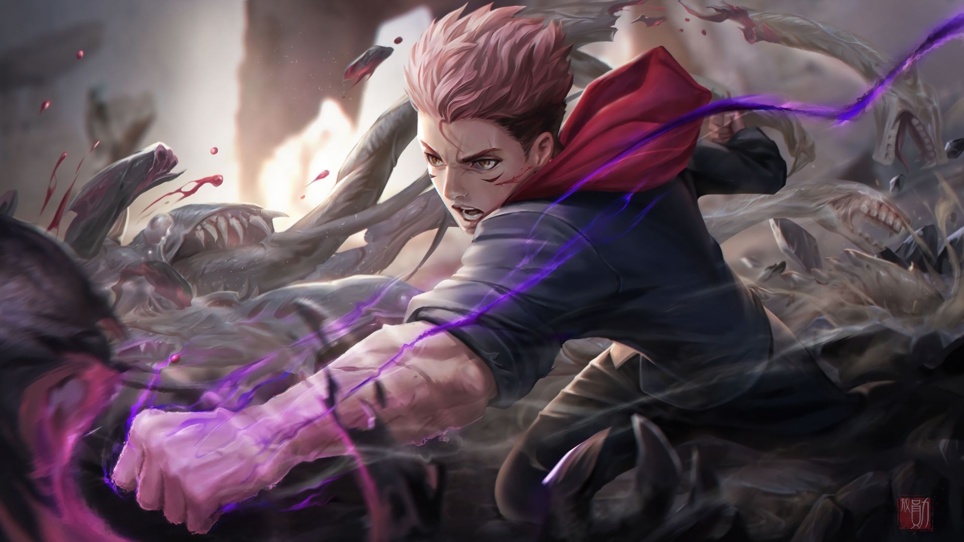 1920x1080 Jujutsu Kaisen 4k Wallpaper