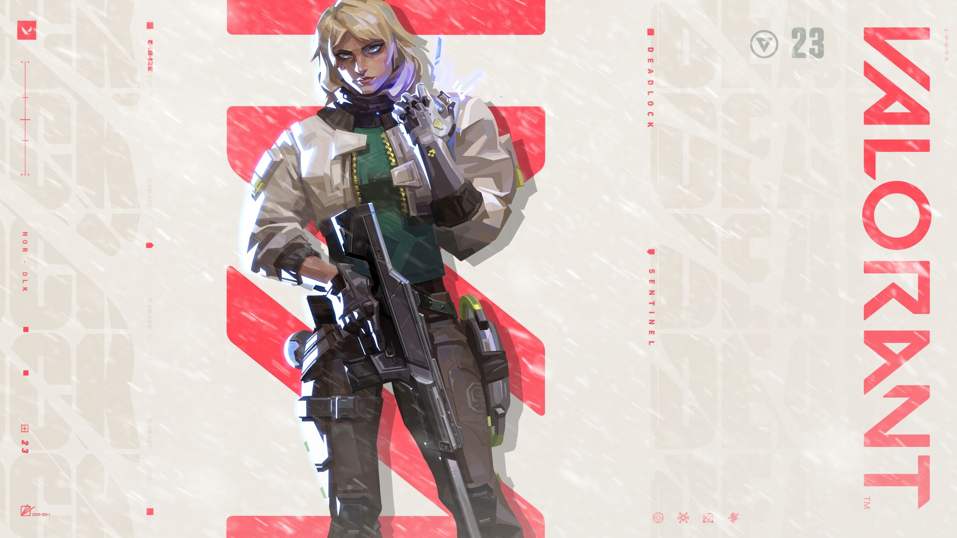 3840x2160 Agent Deadlock Valorant 4K Wallpaper