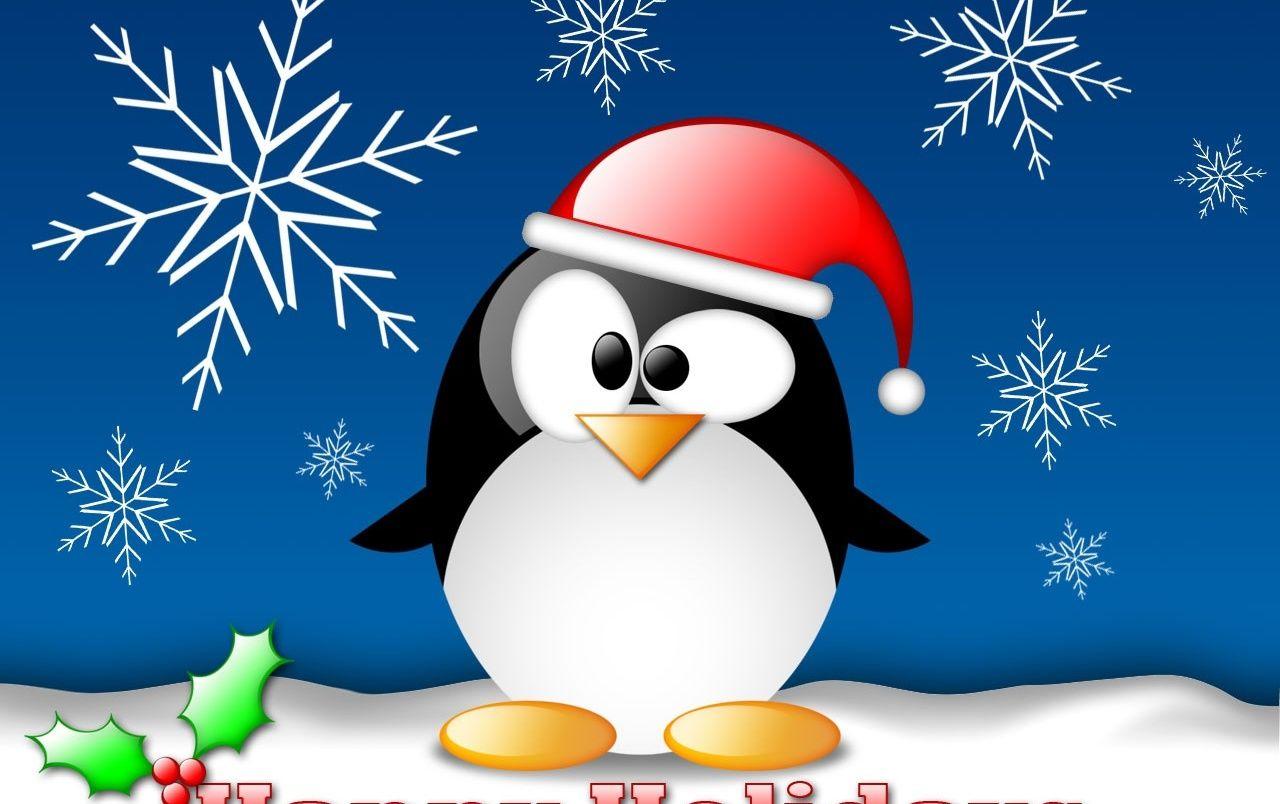 1280x804 Happy Penguin wallpaper. Happy Penguin