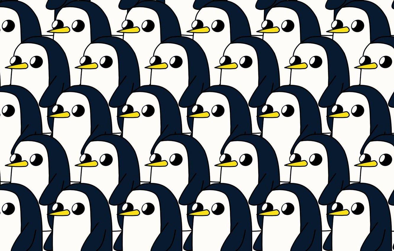 1332x850 Wallpaper Toon, Cartoon, Penguin, Character, Adventure Time