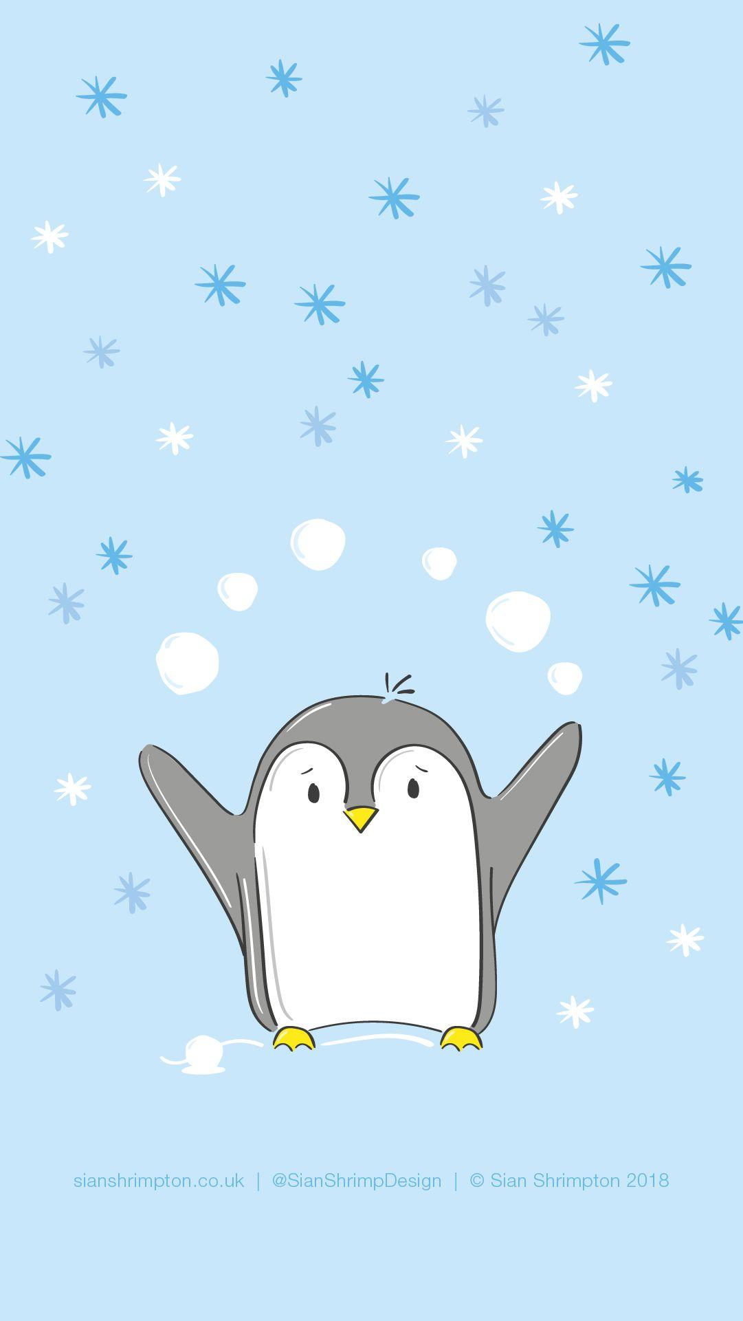 1081x1921 Penguin Wallpaper iPhone Cute