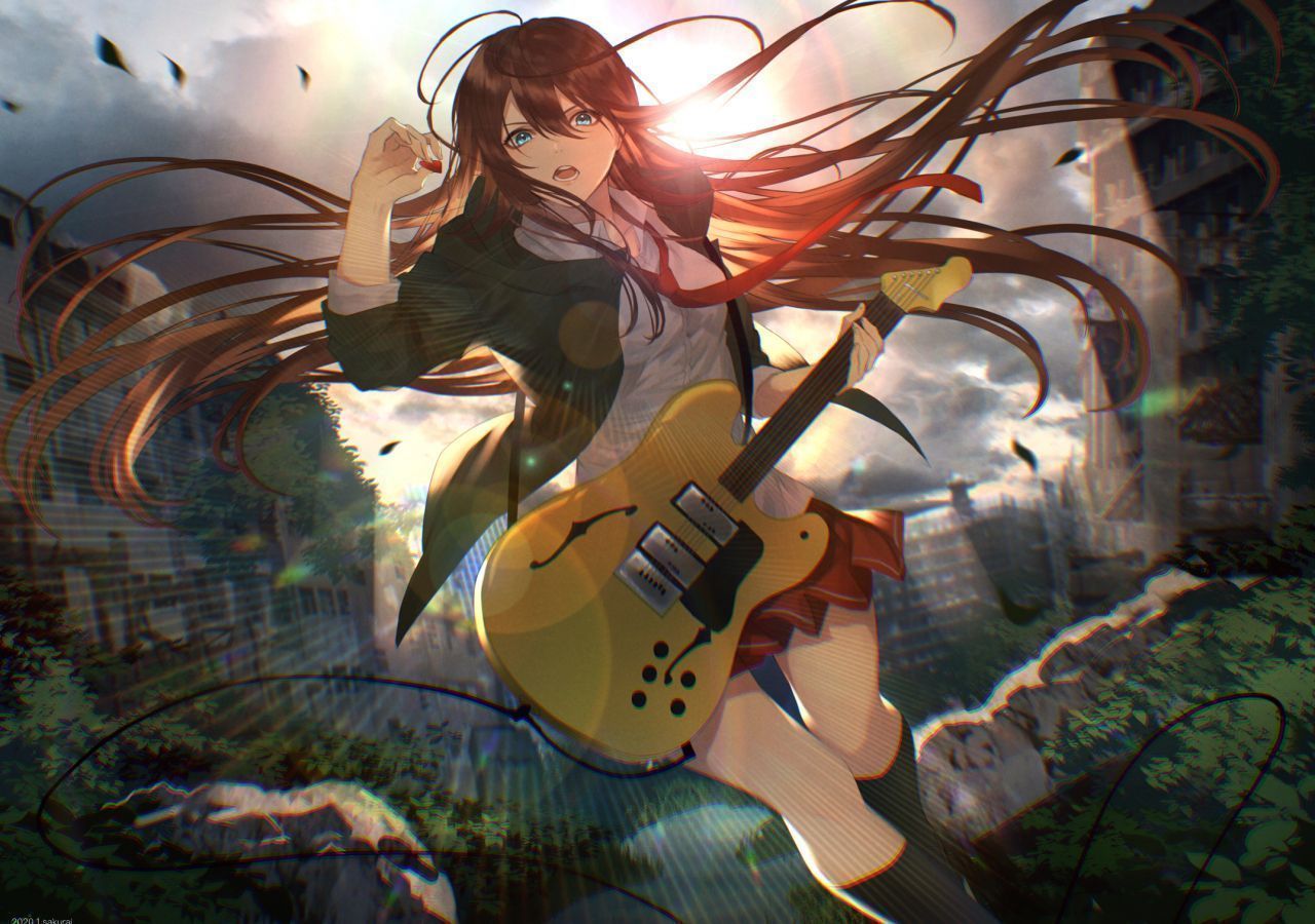 1280x900 Download wallpaper 1280x900 guitar play