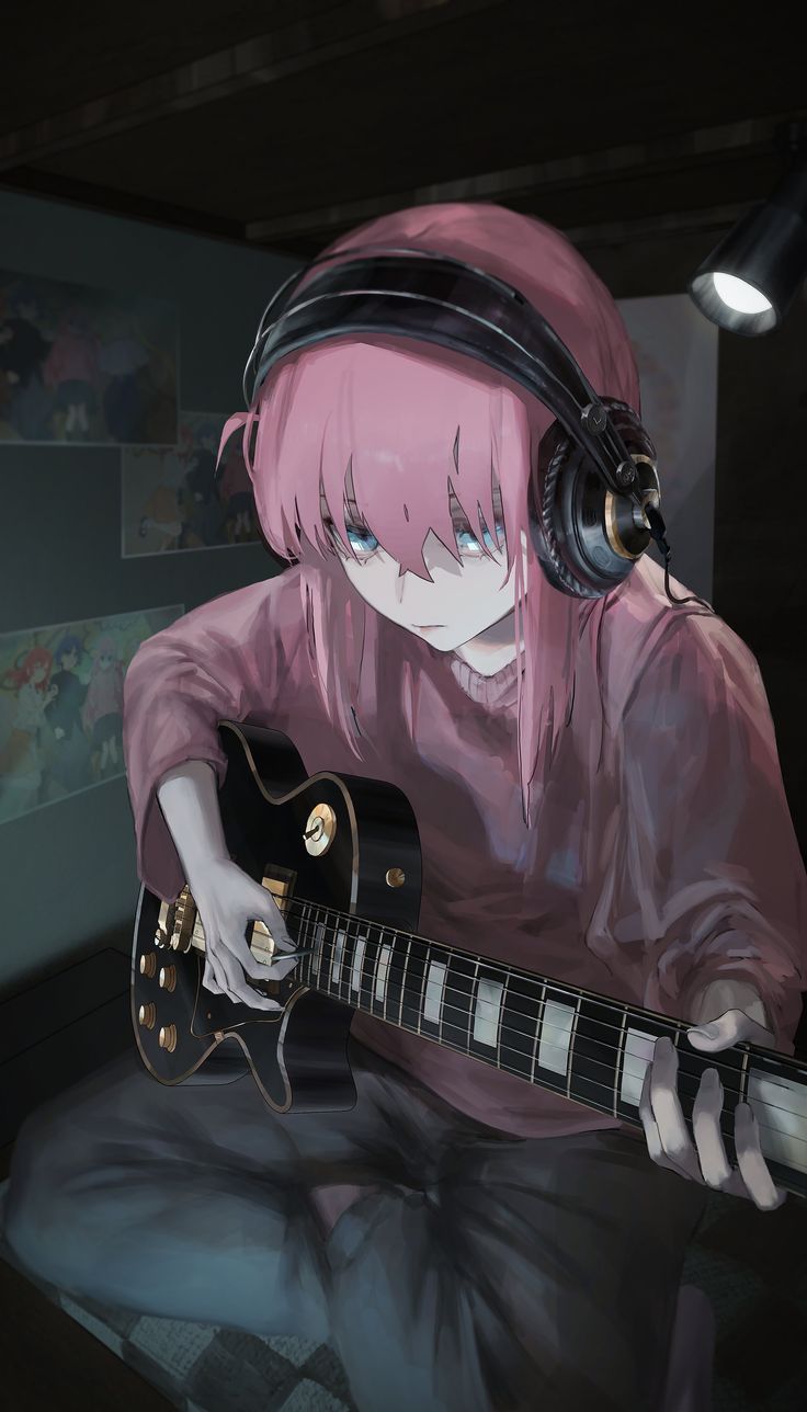 736x1288 Hitori Goto. Anime girl, Anime music