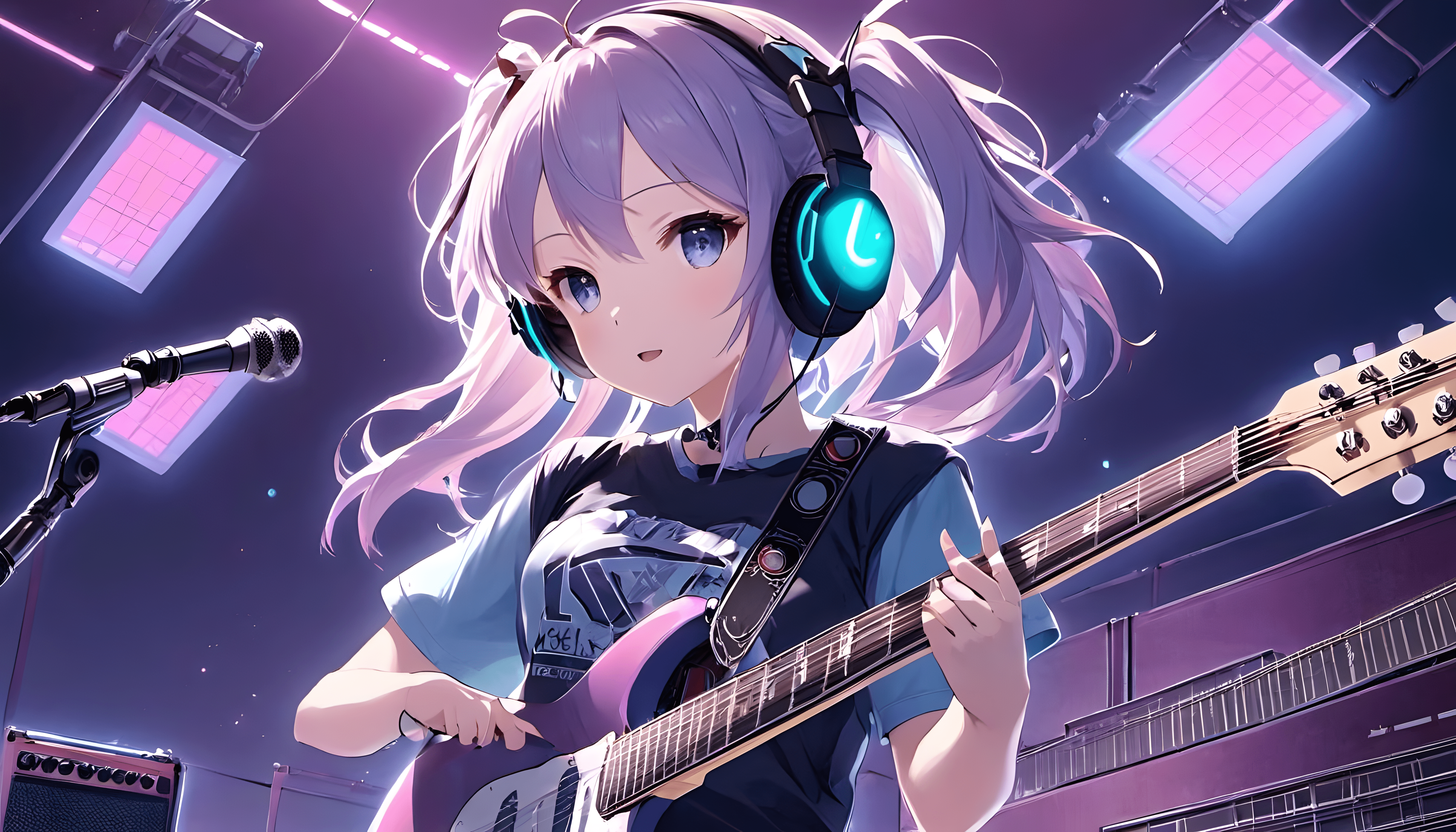 5376x3072 Anime Girl 4k Ultra HD Wallpaper