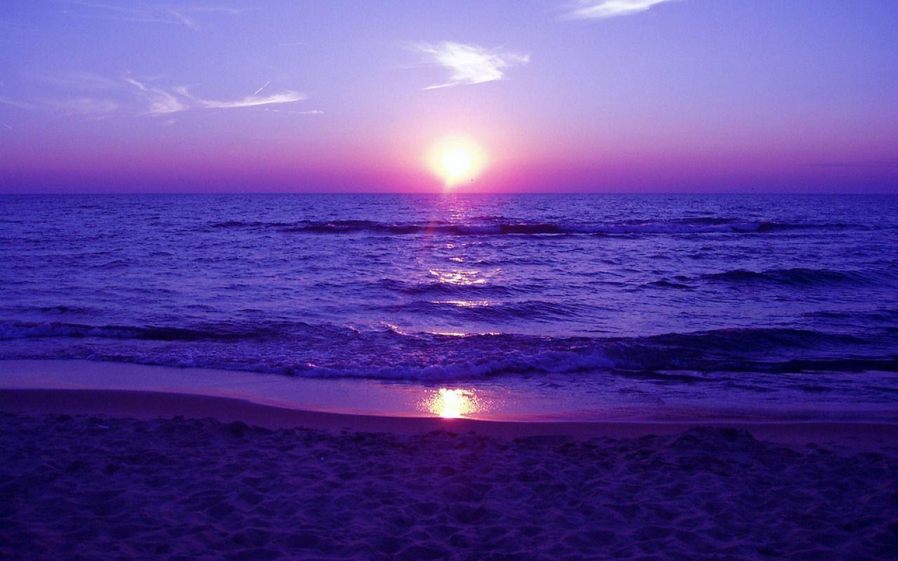 Purple Beach Wallpapers - Top Free Purple Beach Backgrounds - WallpaperAccess