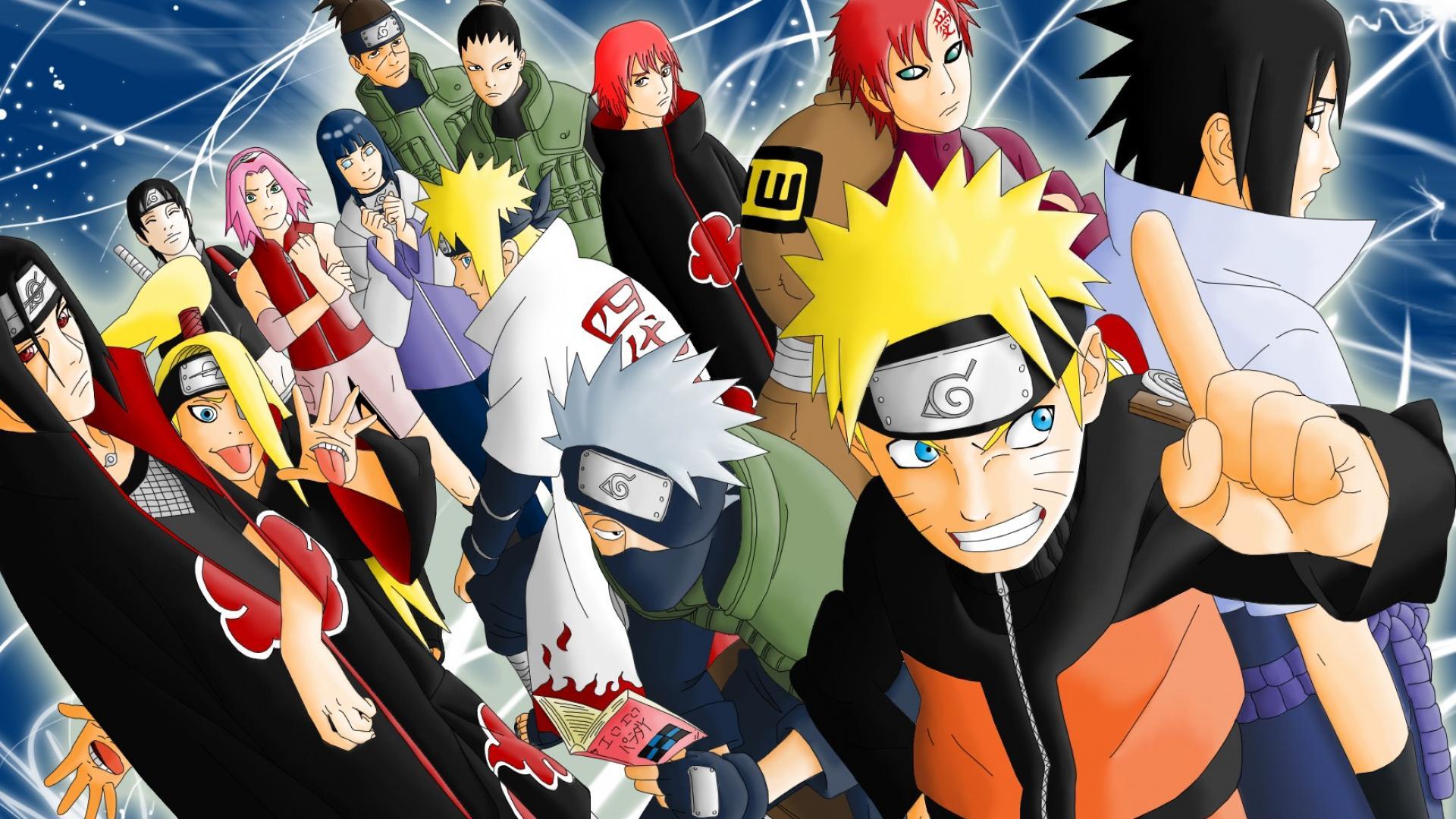 1920x1080 Naruto Shippuden Characters Wallpaper .freewallanime.