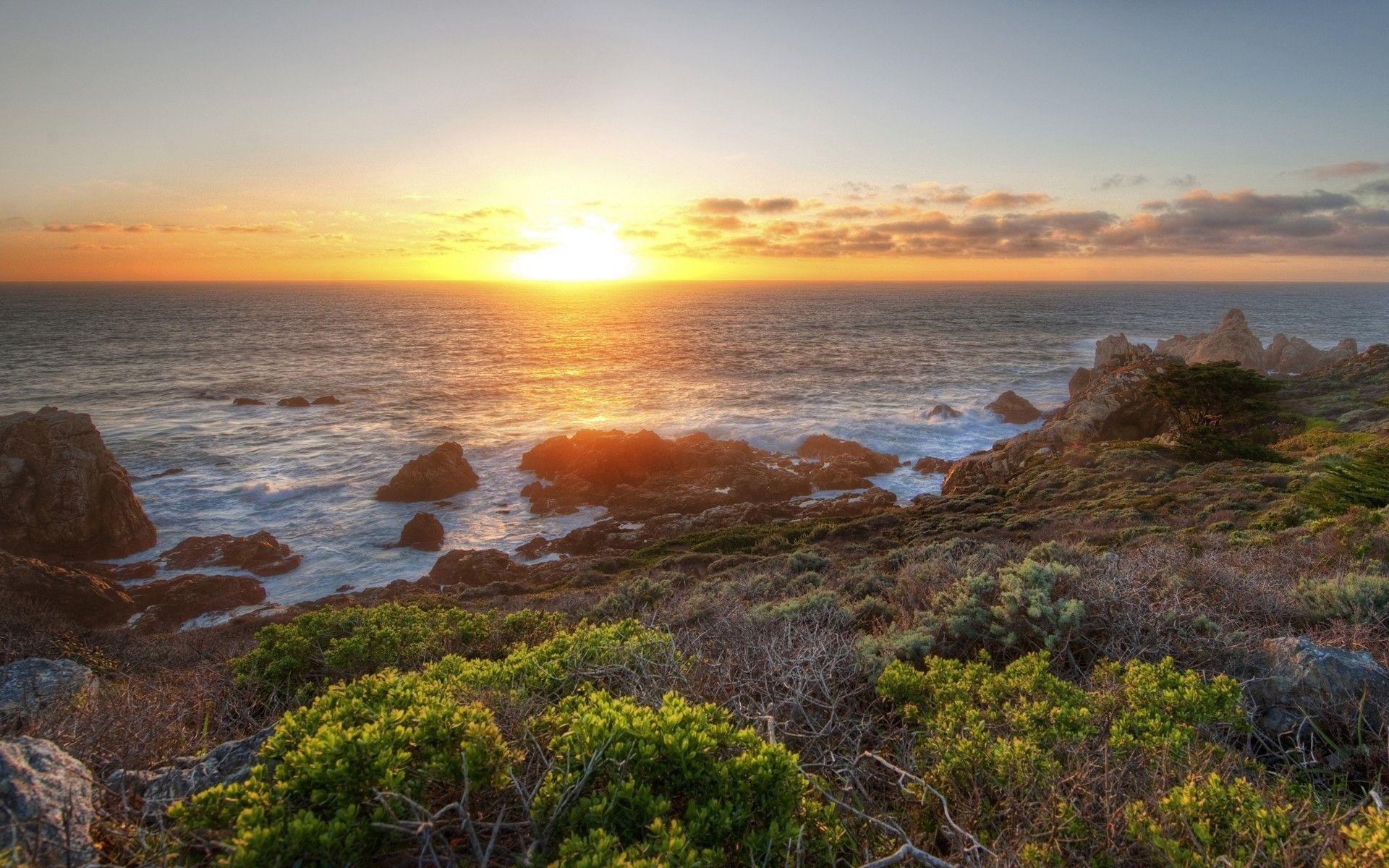 1920x1200 Amazing, High Resolution, Nature, sunset, Display, Ocean