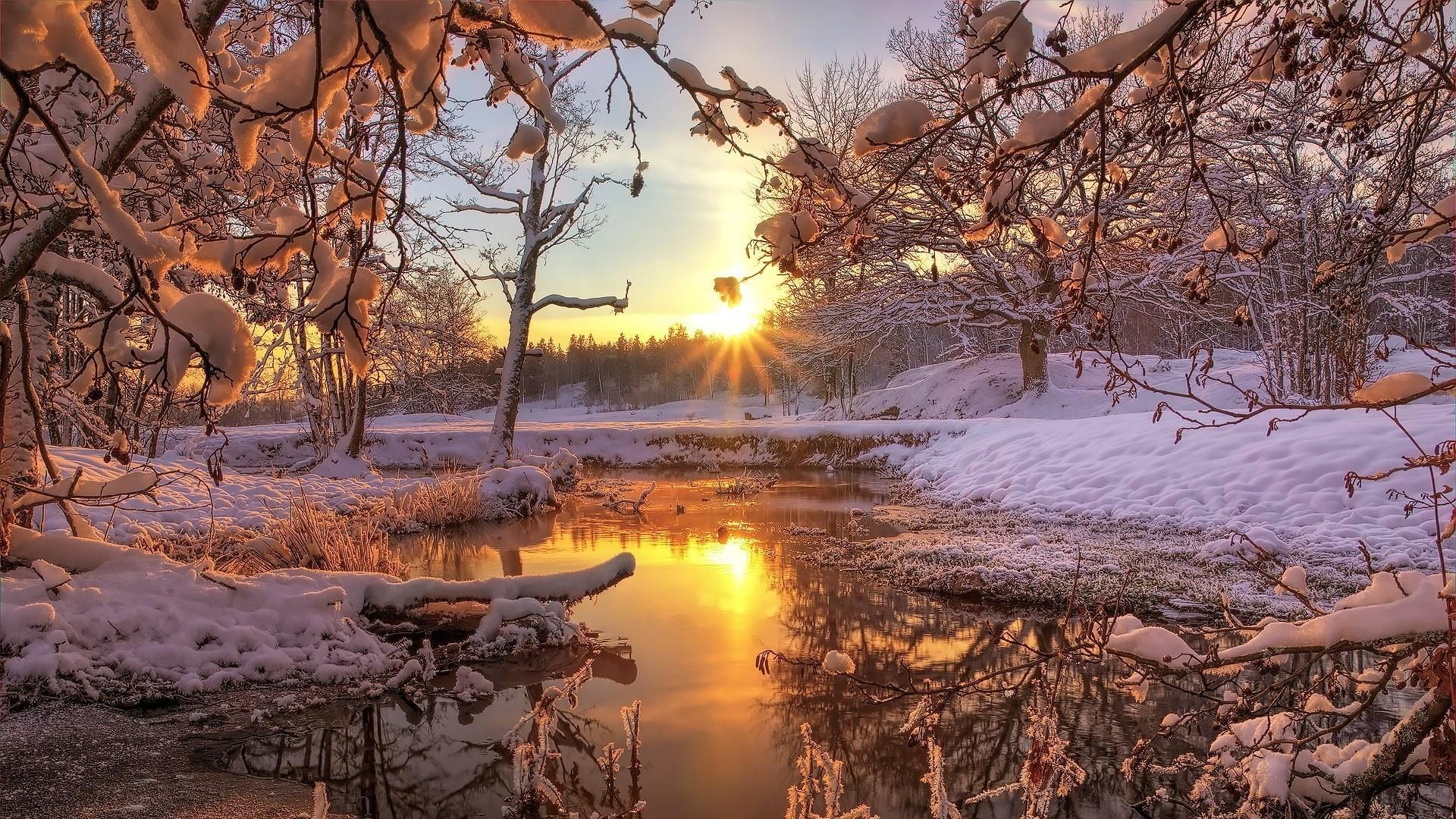 Winter Sunrise Wallpapers - Top Free Winter Sunrise Backgrounds