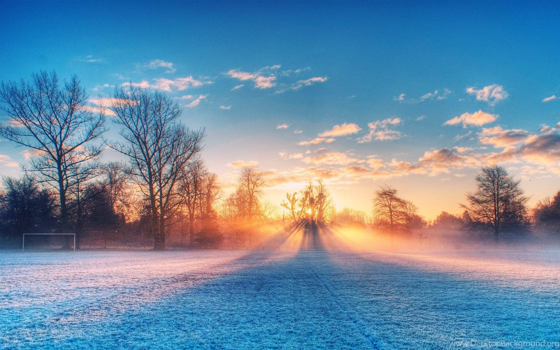 Winter Sunrise Wallpapers Top Free Winter Sunrise Backgrounds