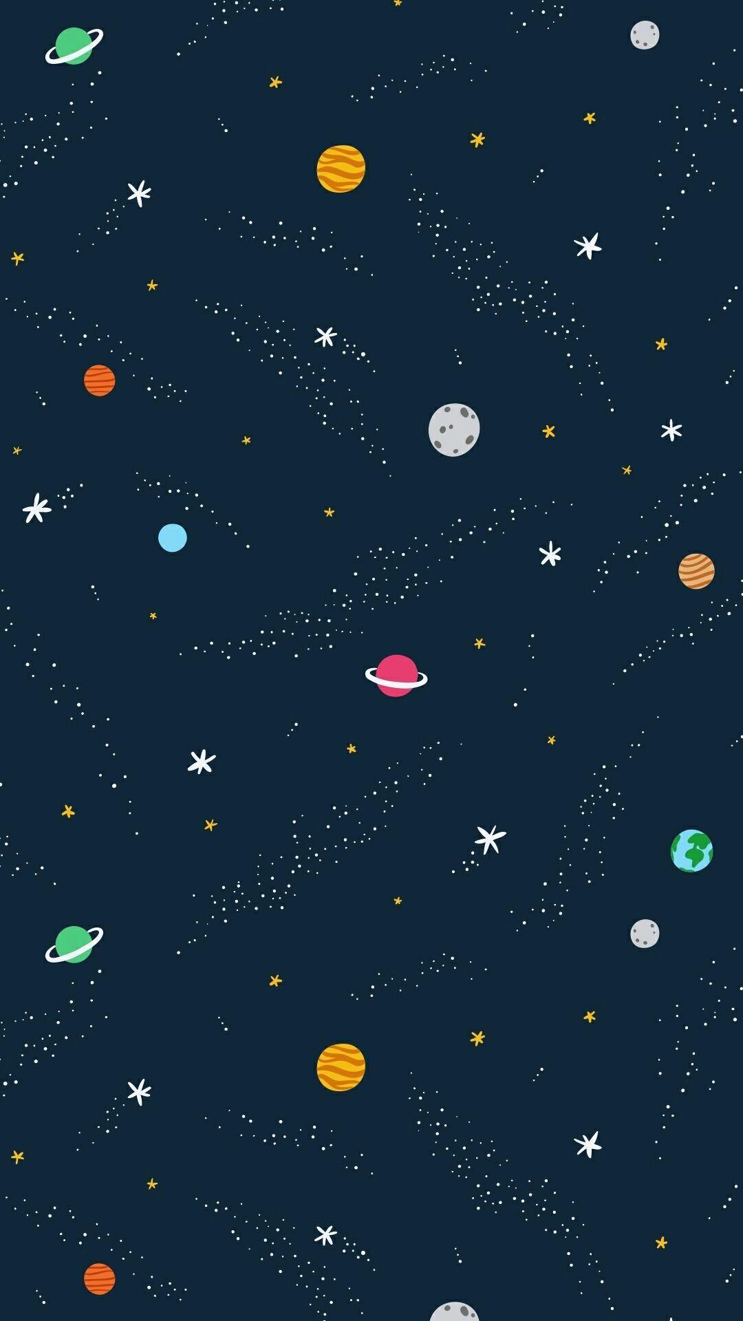 Cute Space Phone Wallpapers - Top Free