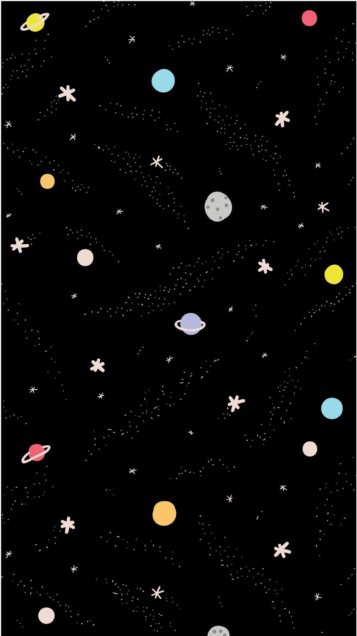 Cute Space Phone Wallpapers - bigbeamng