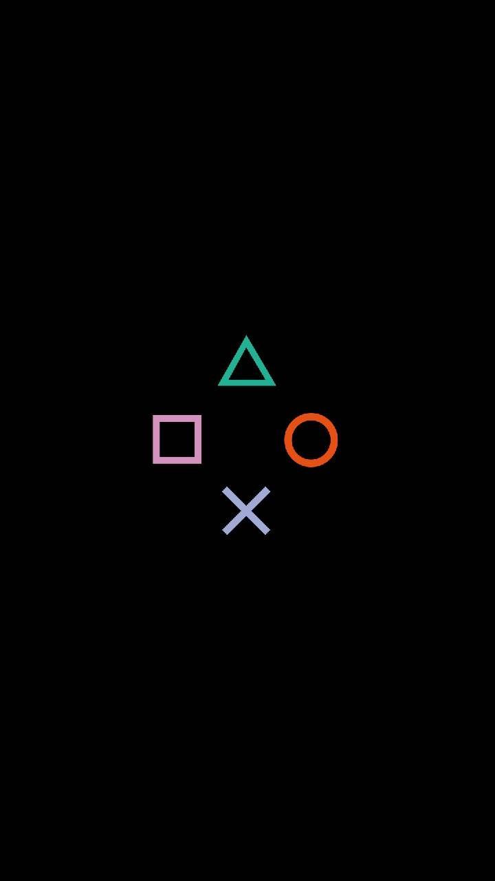 720x1280 Colorful Joystick Playstation Wallpaper