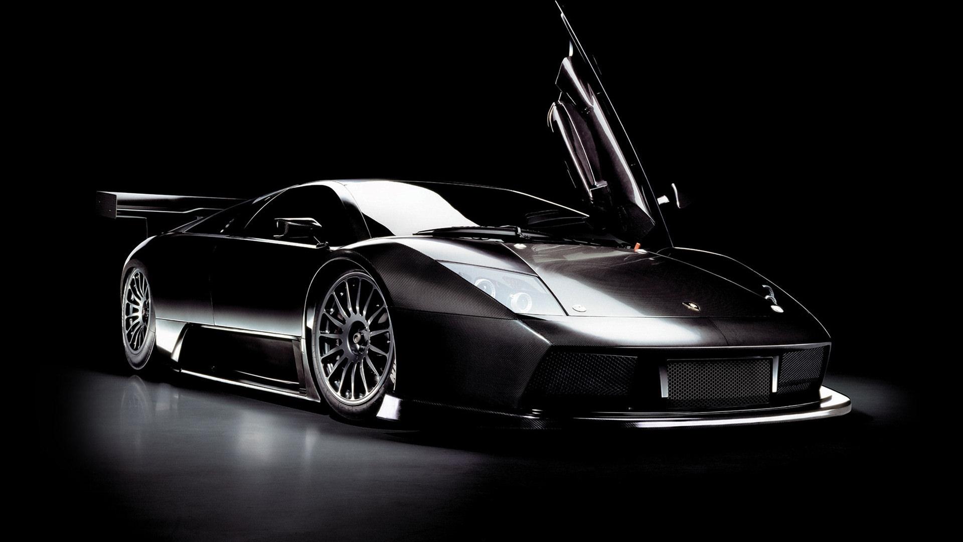 1920x1080 Shining Black Lamborghini HD wallpaper. HD Latest Wallpaper
