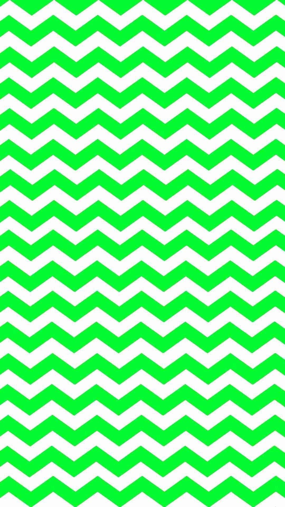 1080x1920 Green Chevron Wallpaper