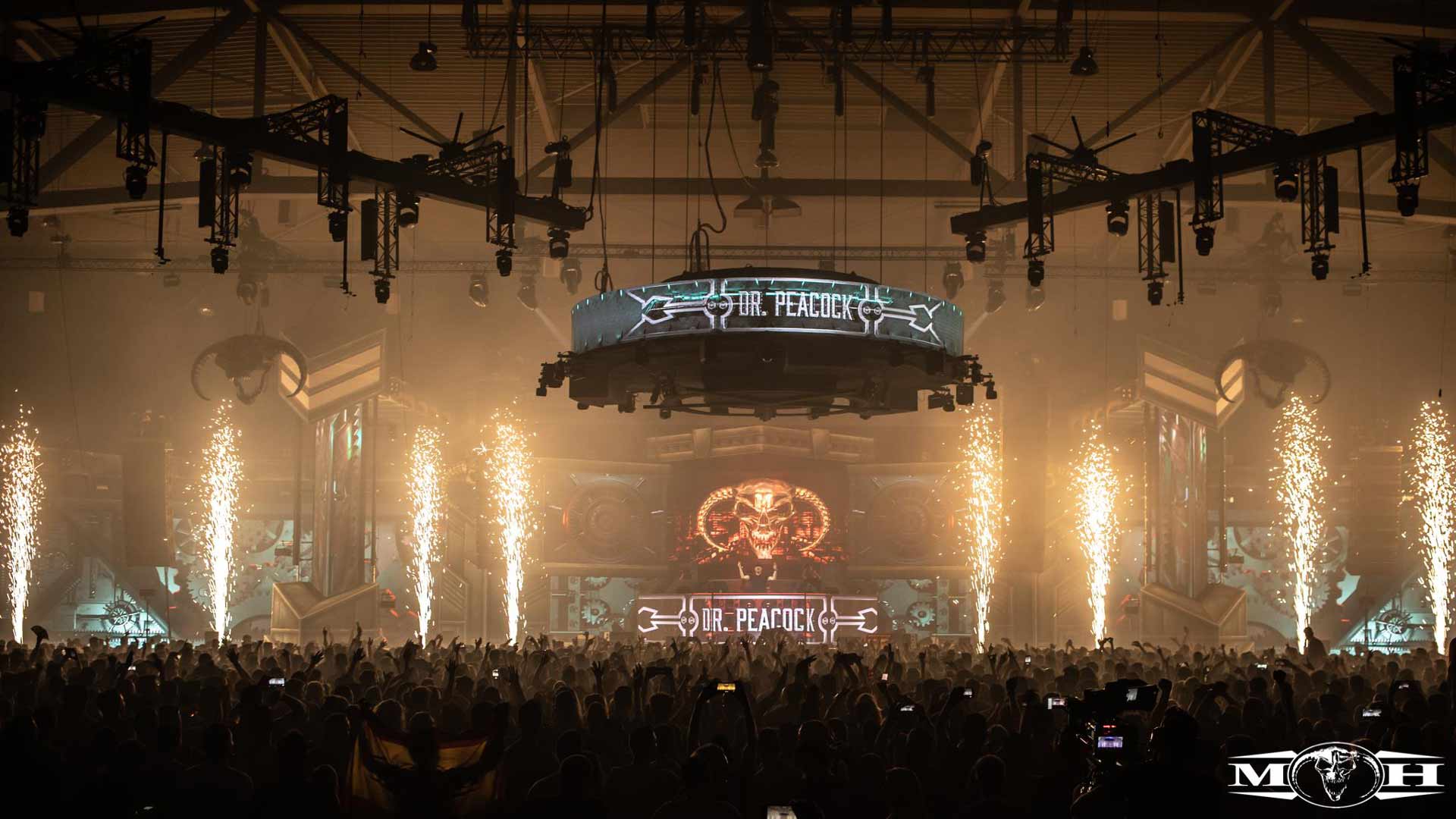 1920x1080 Masters of Hardcore. VJ and Live