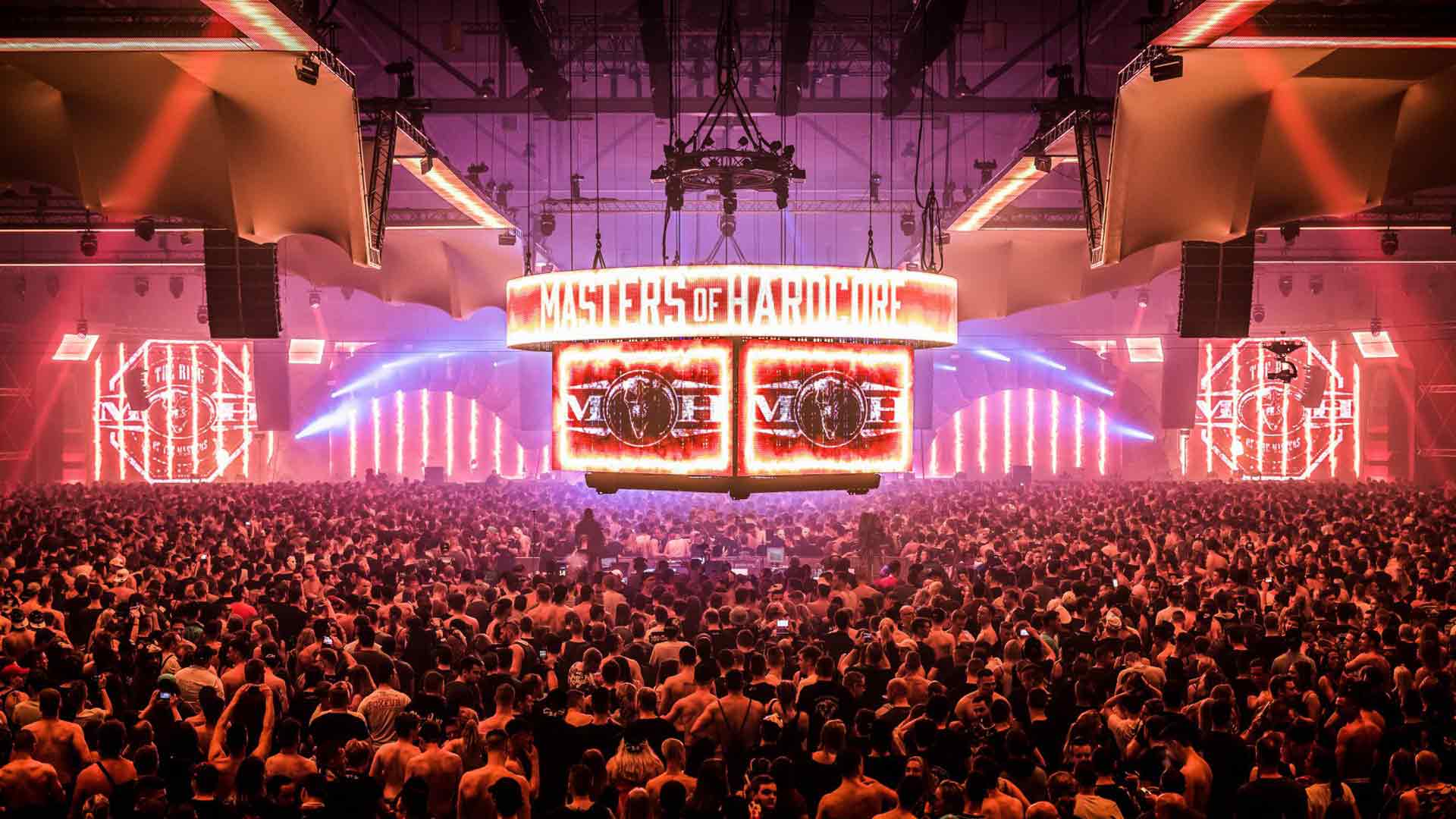 1920x1080 Masters of Hardcore. VJ and Live