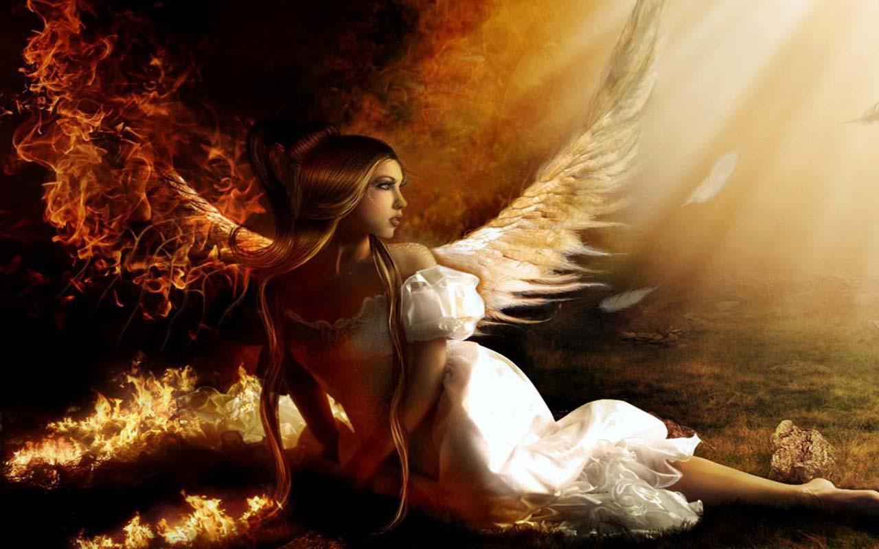 1280x800 Download the 3D Dream Angel HD Wallpaper Android Apps On