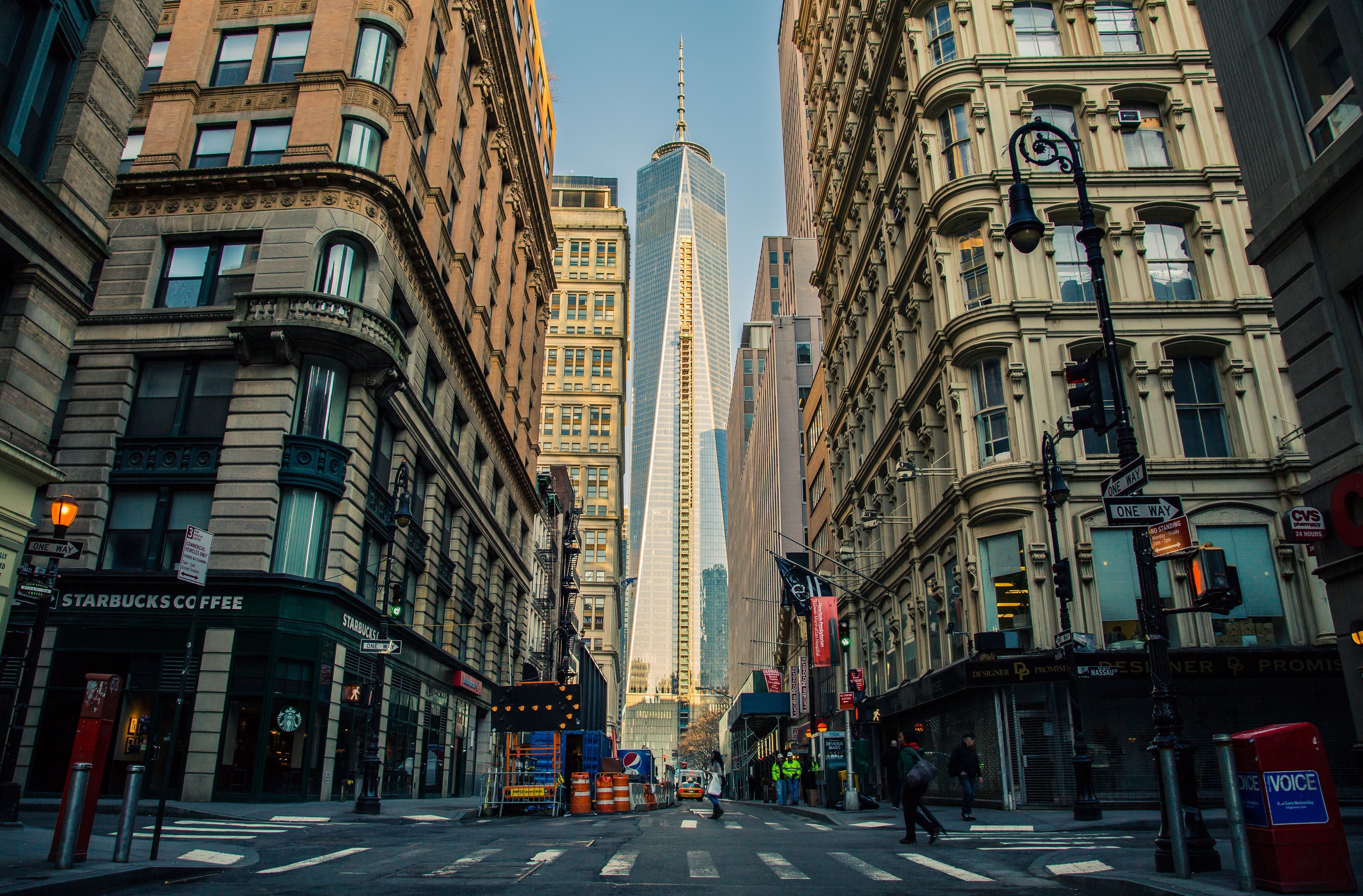 5498x3615 New York City Street Wallpaper