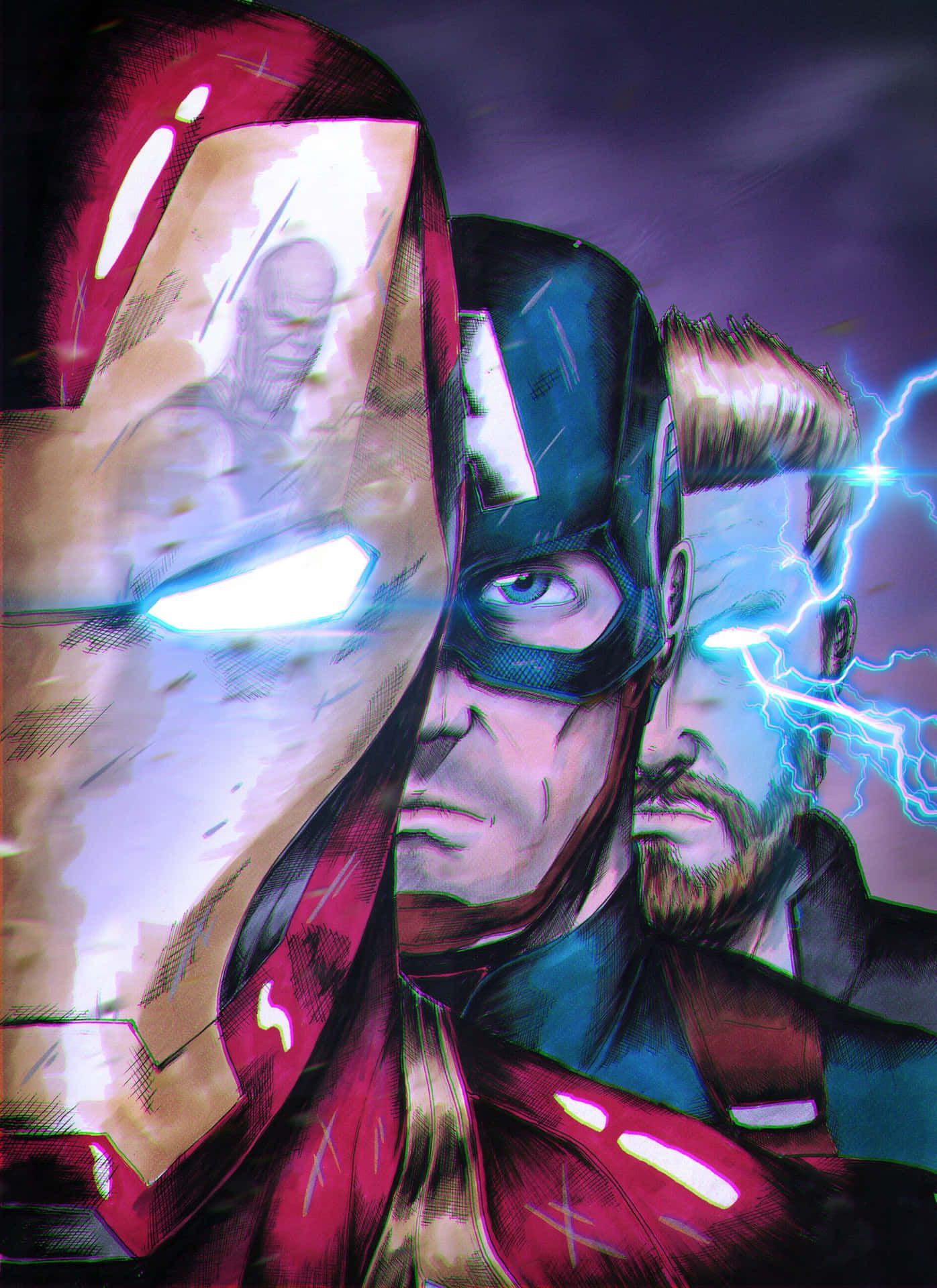 1396x1920 Thor clash in an epic battle! Wallpaper
