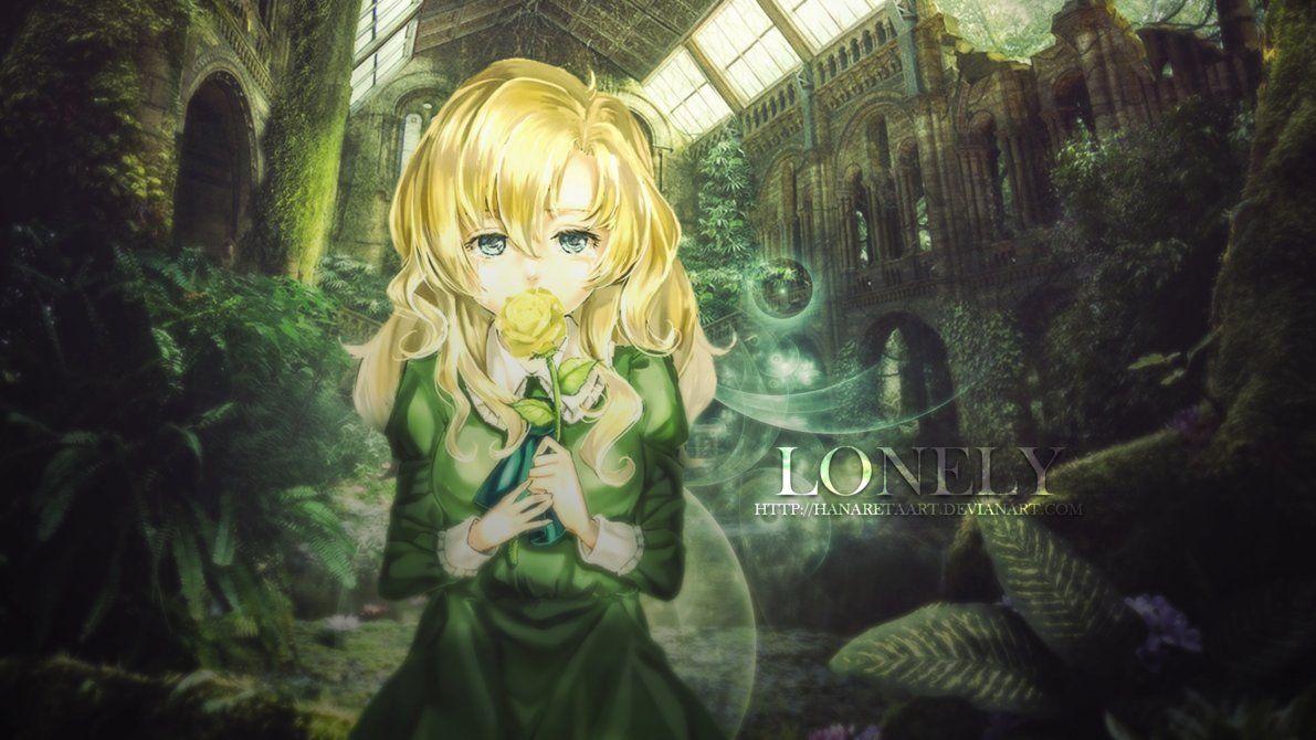 1191x670 Lonely Anime Wallpaper