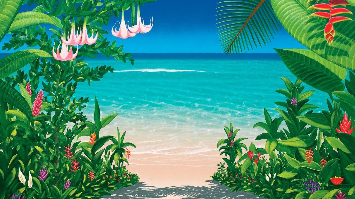 Tropical Flower Desktop Wallpapers - Top Free Tropical Flower Desktop Backgrounds - WallpaperAccess